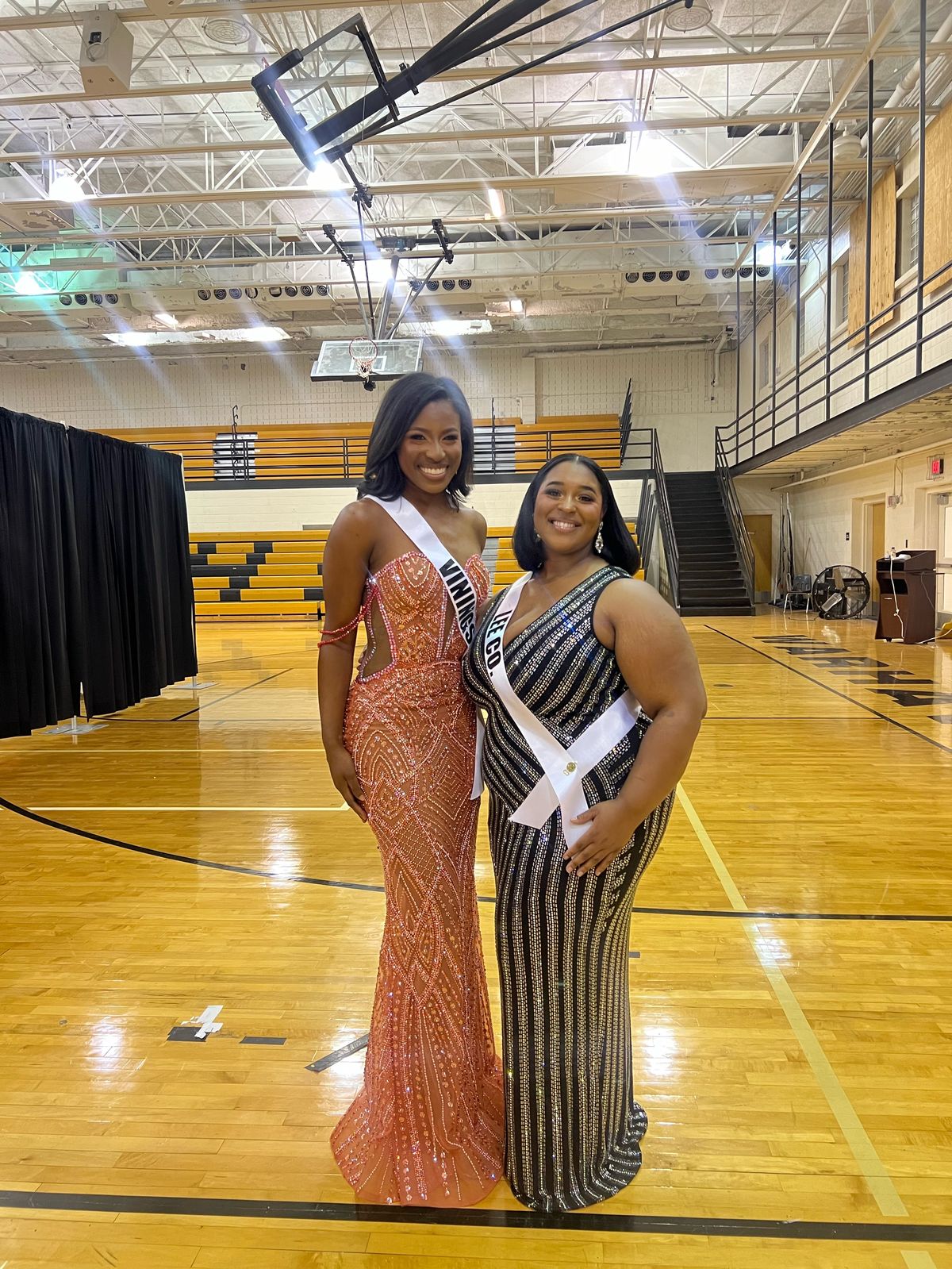 Jared Bermudez Size S Prom Plunge Sheer Orange Floor Length Maxi on Queenly