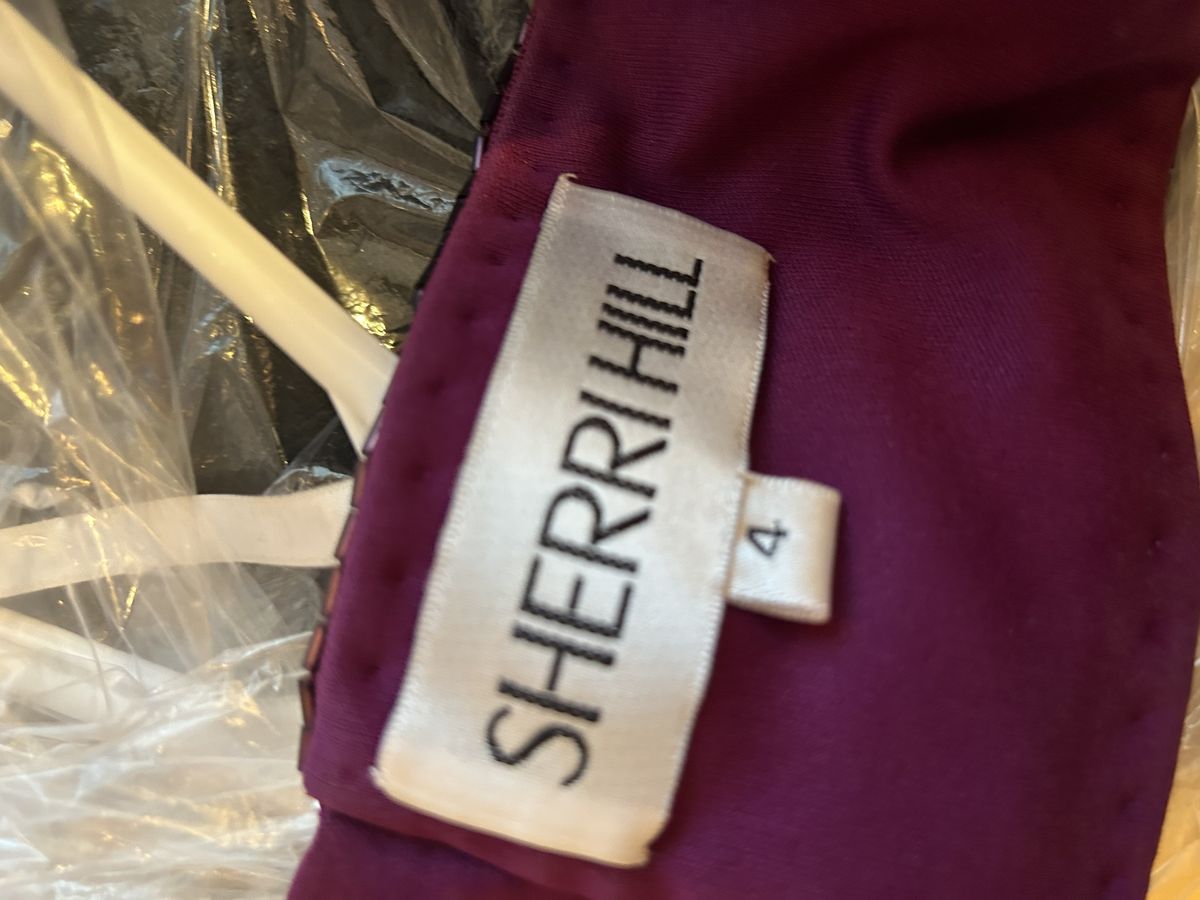 Sherri Hill Size 4 Purple Cocktail Dress on Queenly