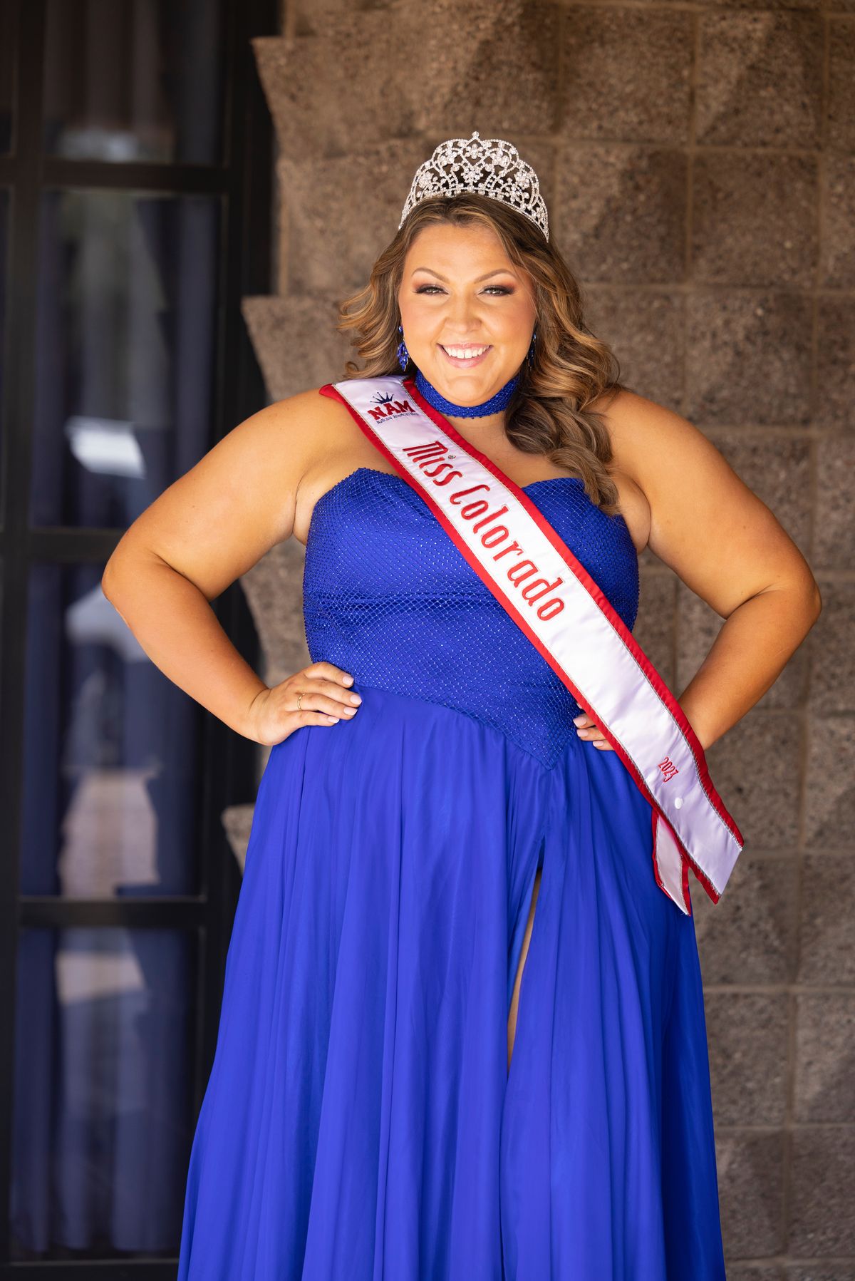 Sydney's Closet Plus Size 16 Prom Strapless Blue A-line Dress on Queenly