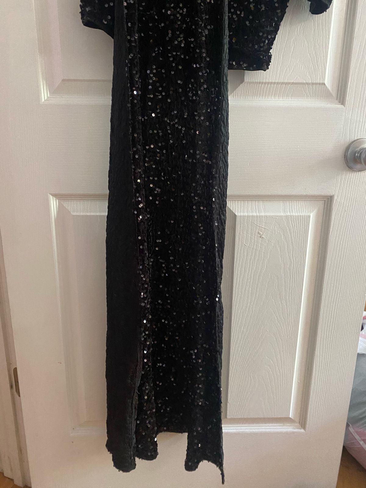 Portia and Scarlett Size 2 Pageant One Shoulder Black Cocktail Dress on Queenly