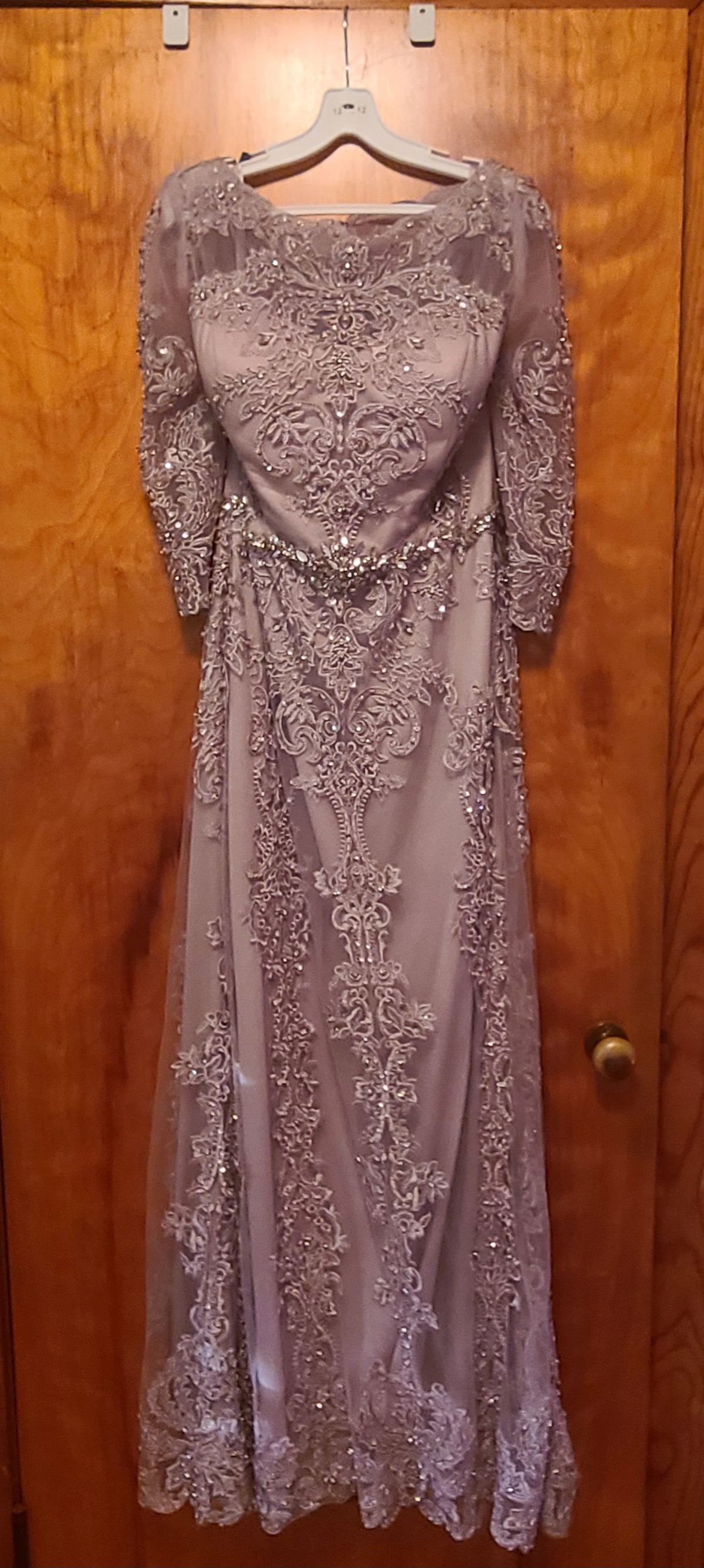 Marsoni Size 12 Prom Purple Floor Length Maxi on Queenly