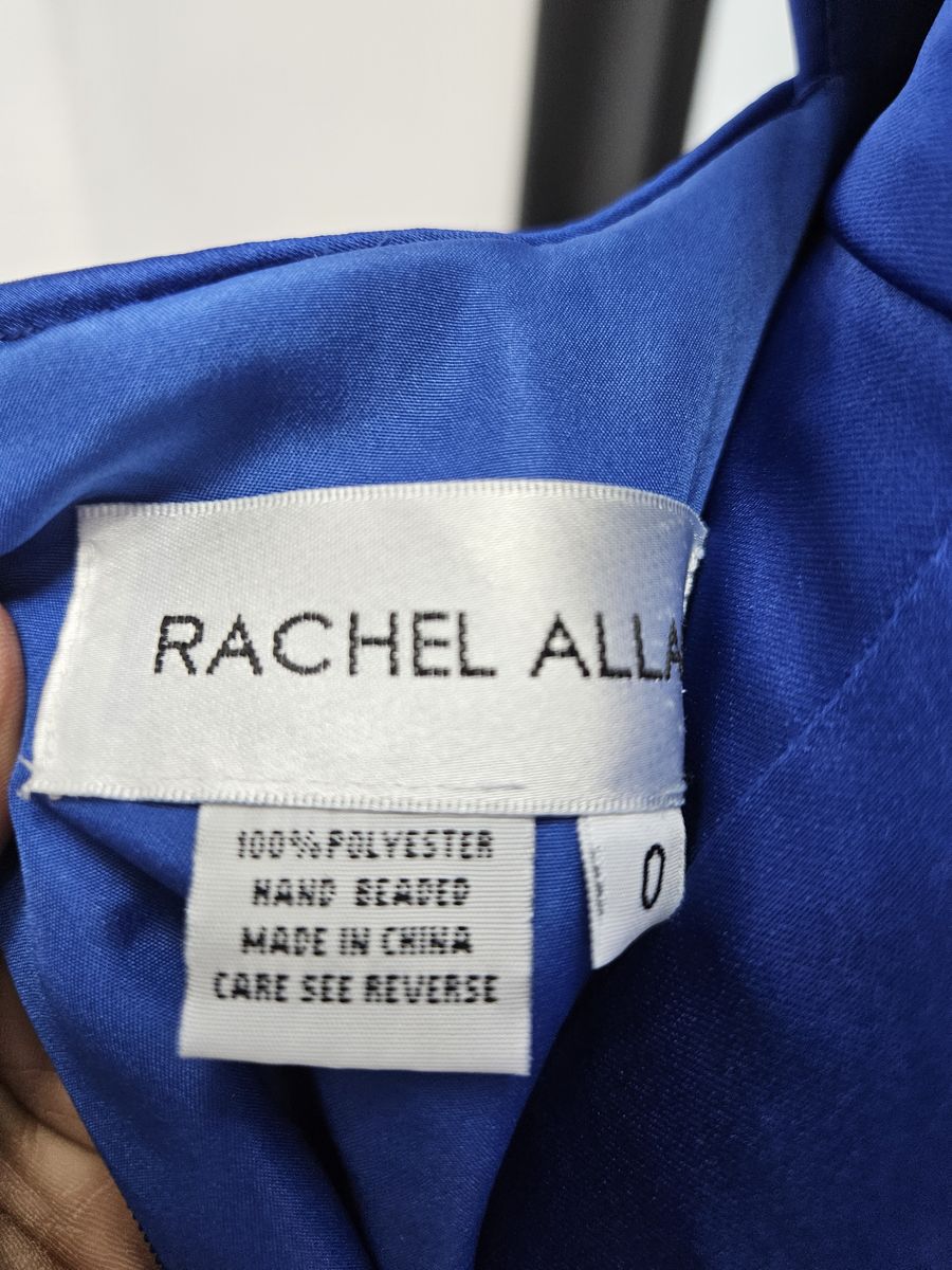 Rachel Allan Size 0 Pageant Blue Formal Jumpsuit on Queenly