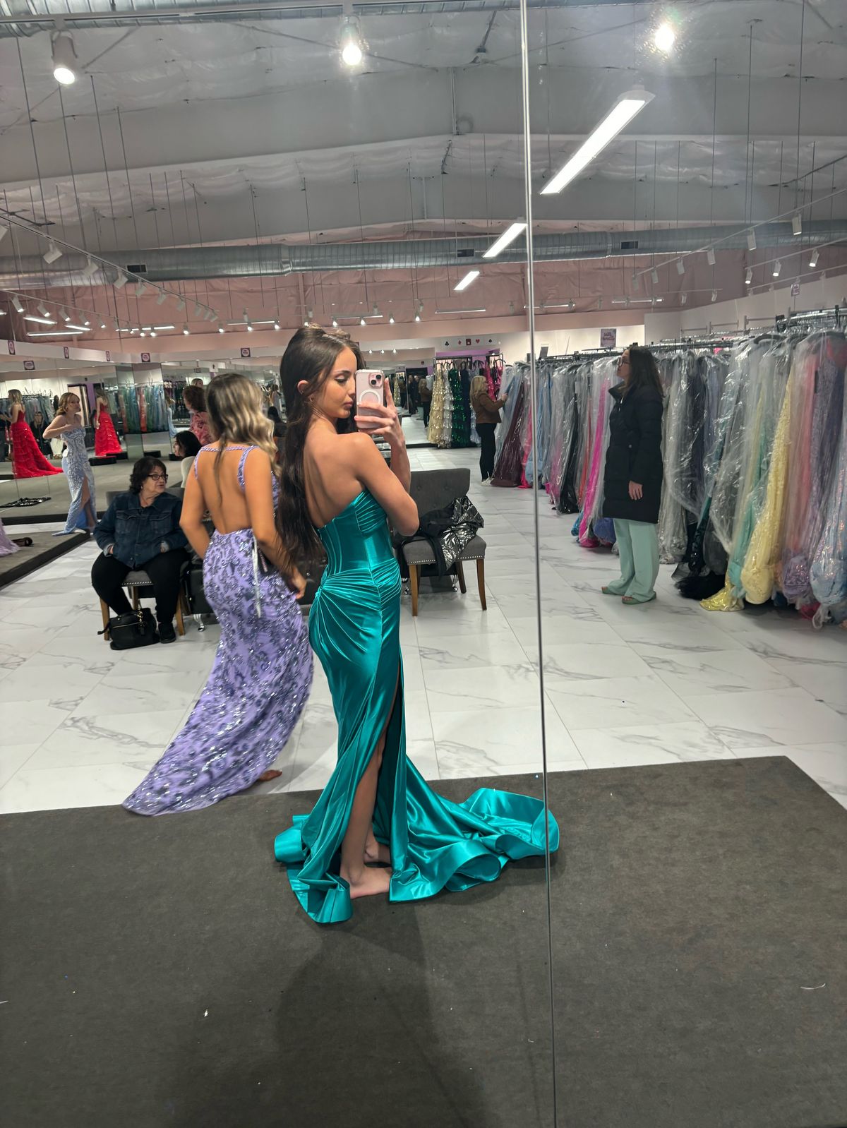 Style 56161 Sherri Hill Size 00 Prom Strapless Blue Mermaid Dress on Queenly