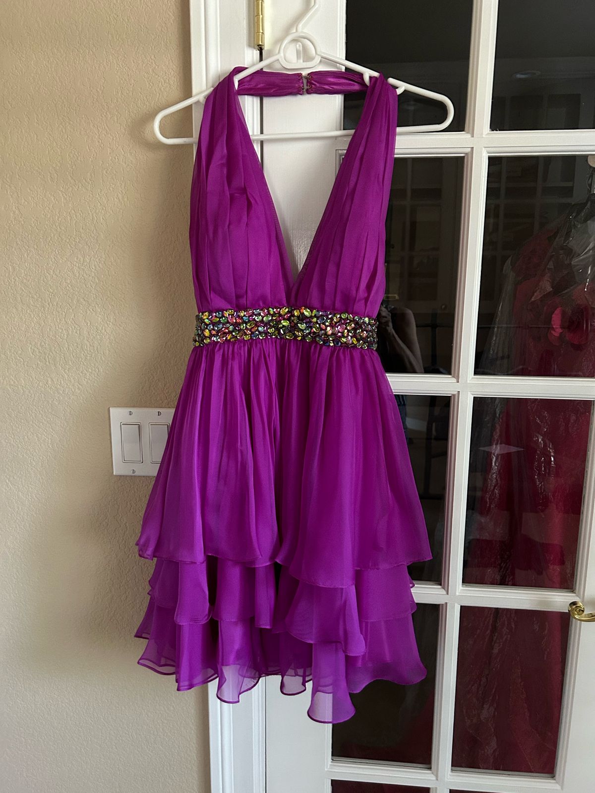 La Femme Size 2 Hot Pink Cocktail Dress on Queenly