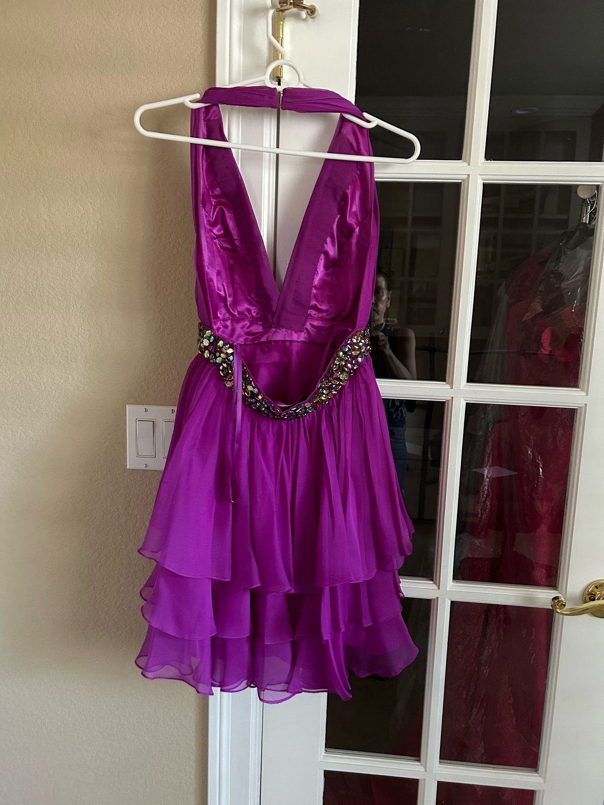 La Femme Size 2 Hot Pink Cocktail Dress on Queenly