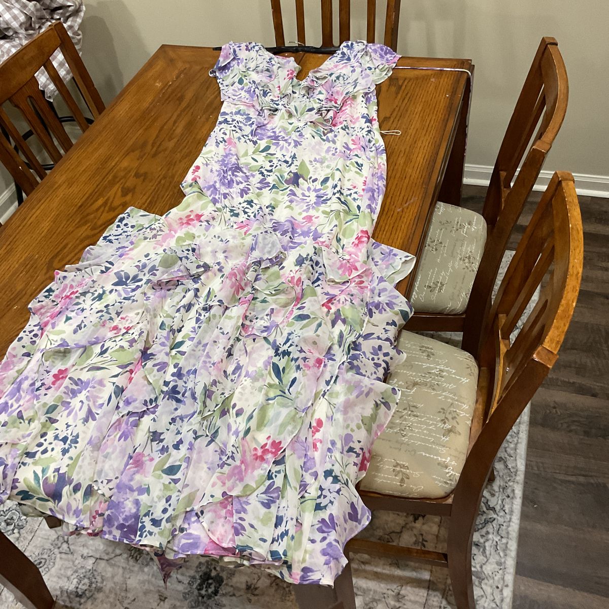 Ralph Lauren Size 12 Multicolor Cocktail Dress on Queenly