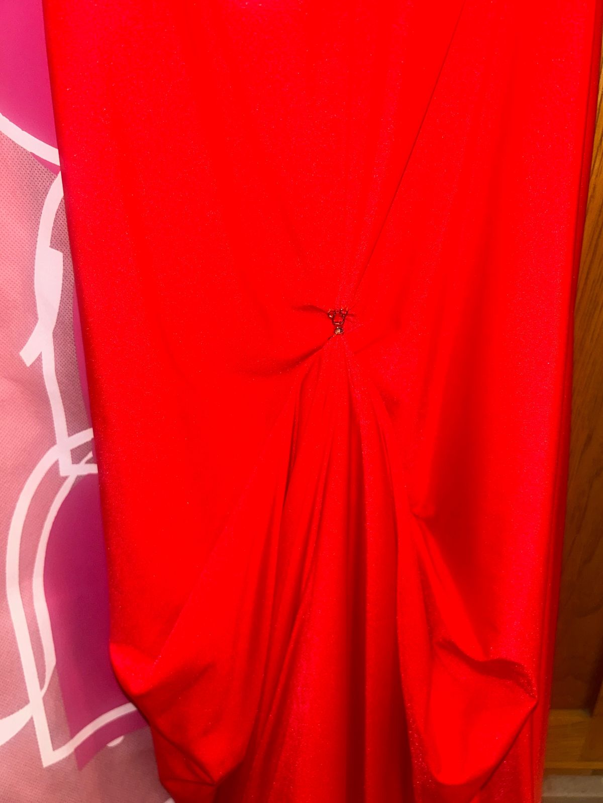 Clarisse Size 4 Prom Red Mermaid Dress on Queenly