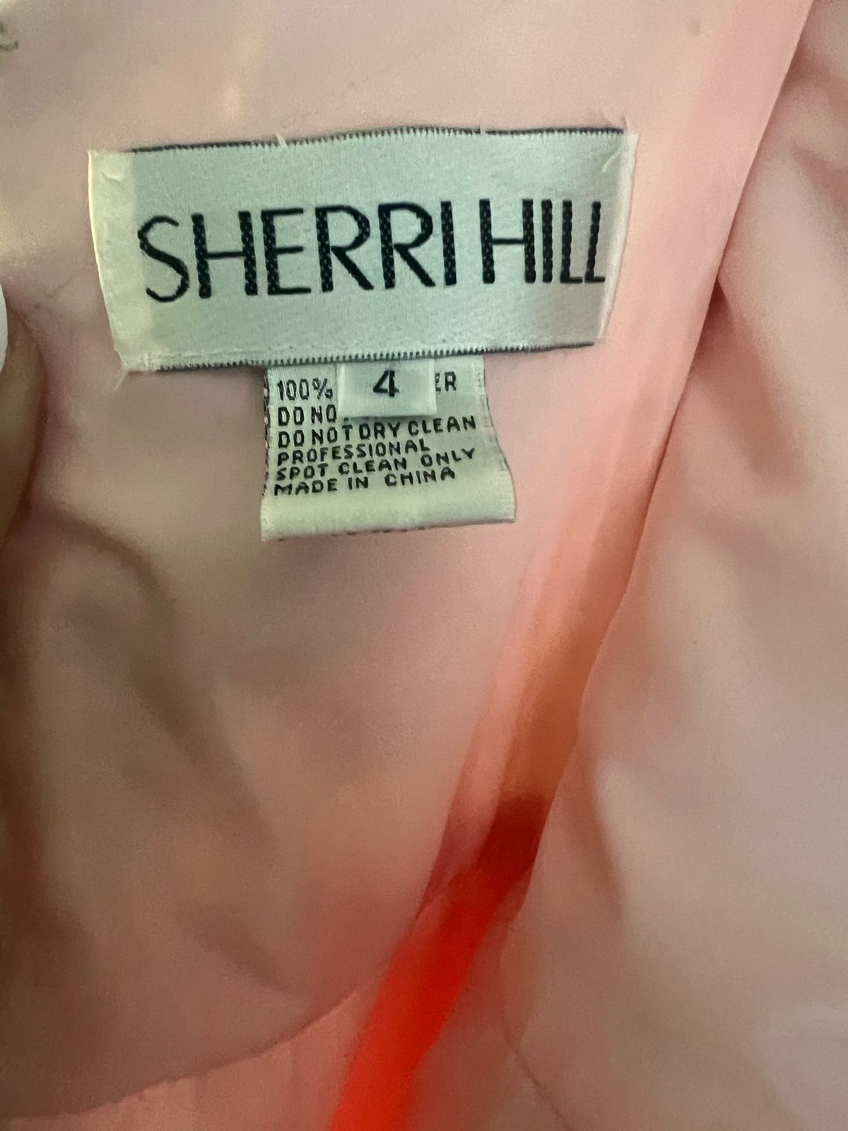 Sherri Hill Size 4 Prom Cap Sleeve Pink Cocktail Dress on Queenly