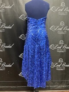 Size 10 Blue Cocktail Dress on Queenly