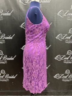 Size 8 Purple Cocktail Dress on Queenly