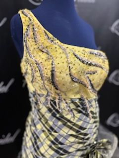 Size 10 Yellow Cocktail Dress on Queenly