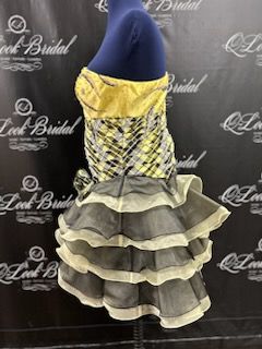 Size 10 Yellow Cocktail Dress on Queenly