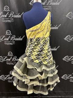 Size 10 Yellow Cocktail Dress on Queenly