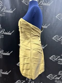 Size 8 Yellow Cocktail Dress on Queenly