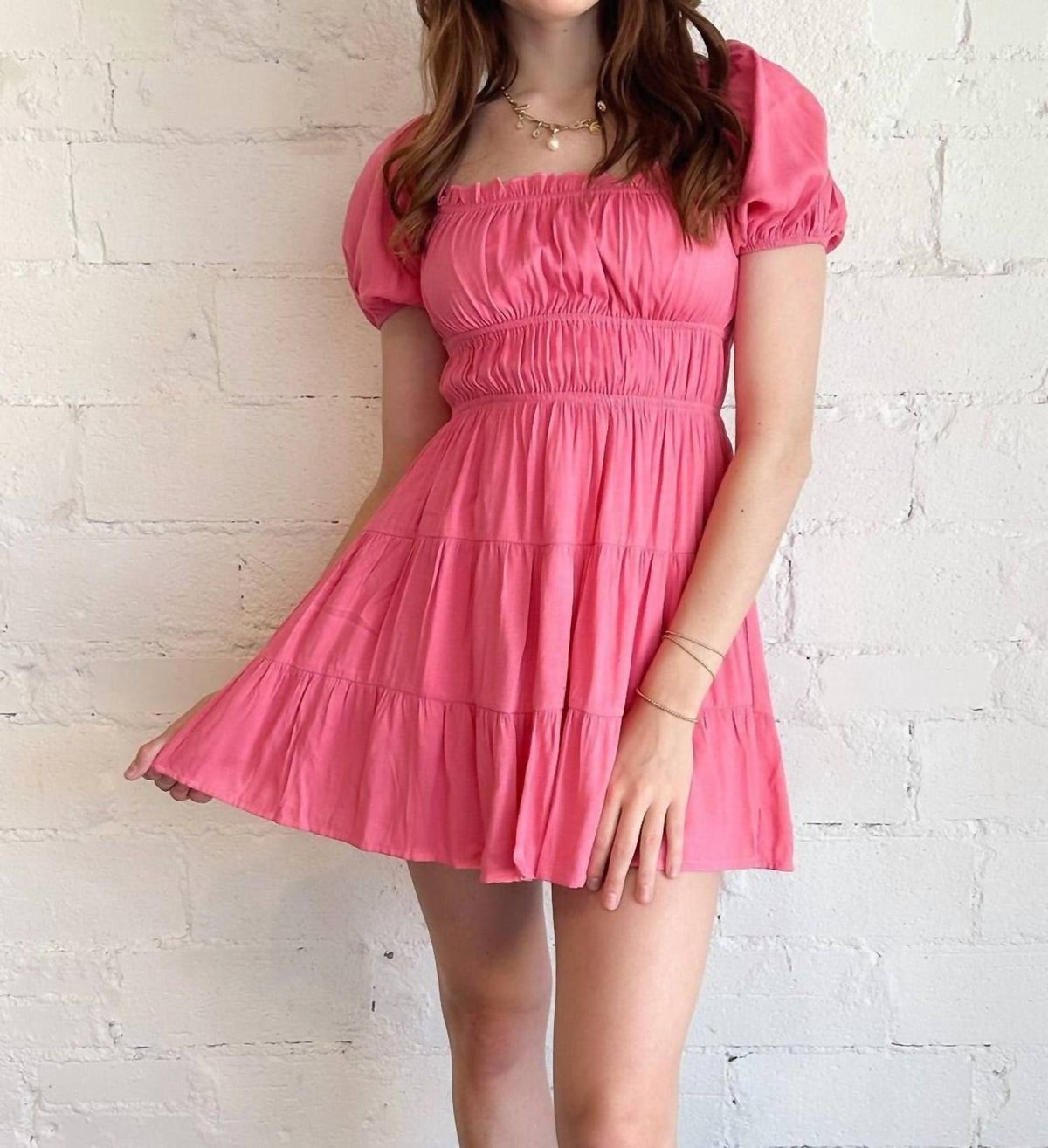 Style 1-1404788481-149 Sky to Moon Size L Pink Cocktail Dress on Queenly