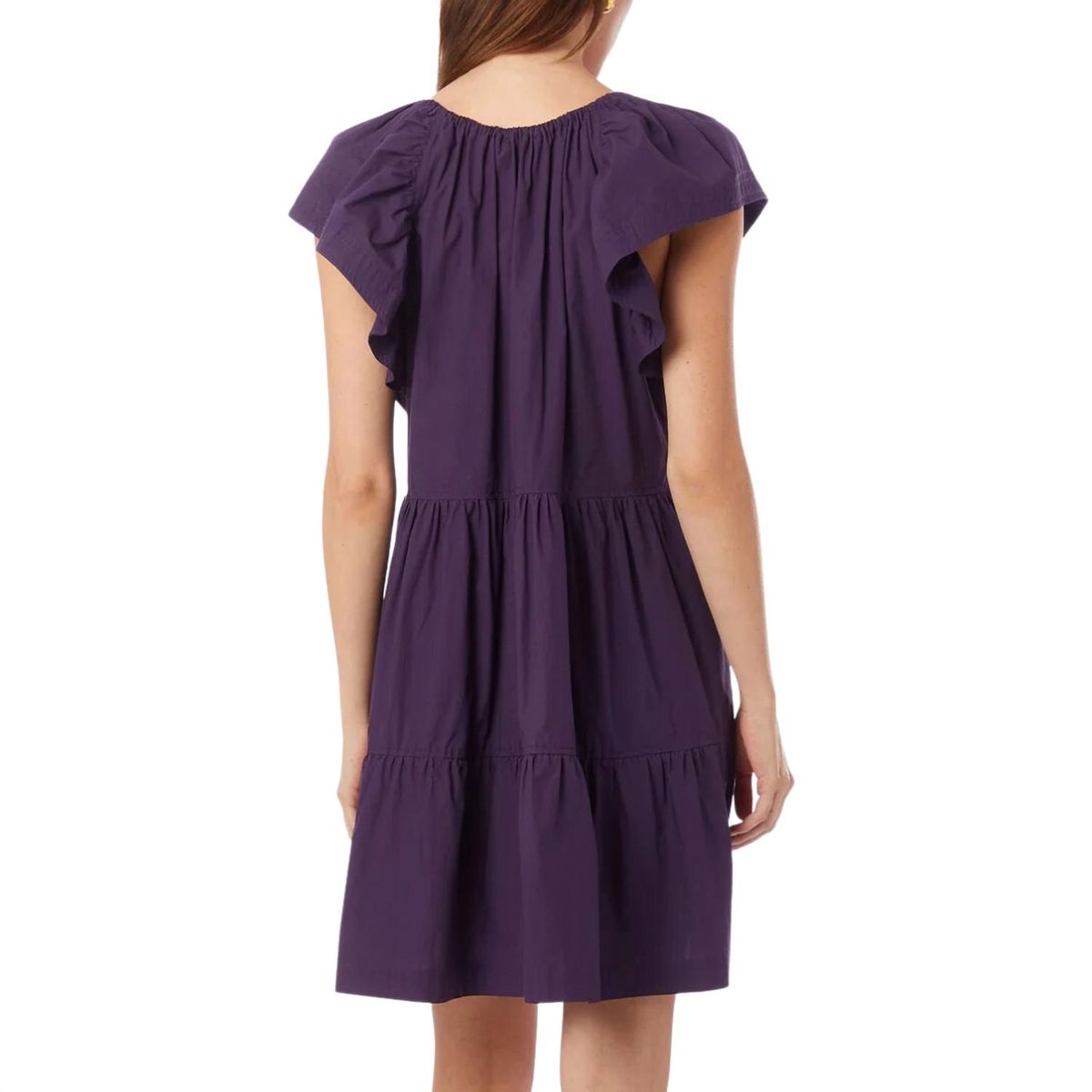 Style 1-1536343529-149 Marie Oliver Size L Purple Cocktail Dress on Queenly