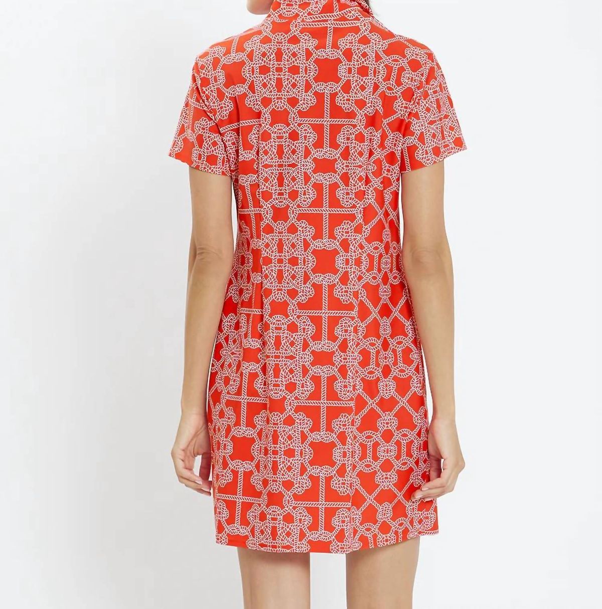 Style 1-3688294729-74 JUDE CONNALLY Size S Coral Cocktail Dress on Queenly