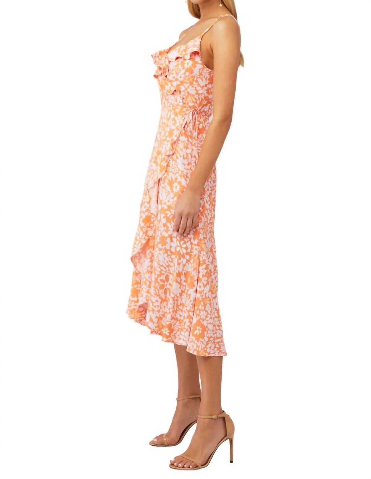 Style 1-110637672-70 MINKPINK Size XS Orange Cocktail Dress on Queenly