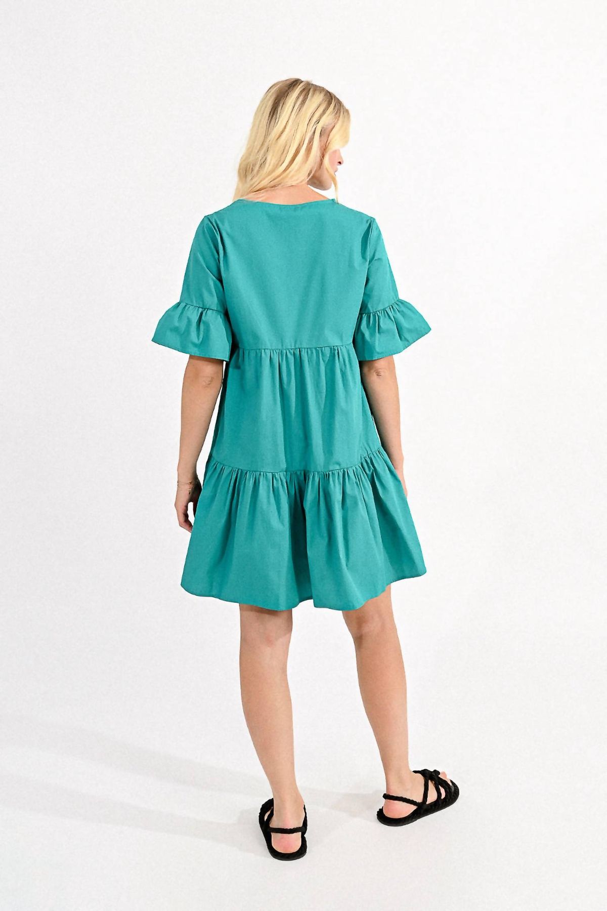 Style 1-1879378311-70 MOLLY BRACKEN Size XS Green Cocktail Dress on Queenly