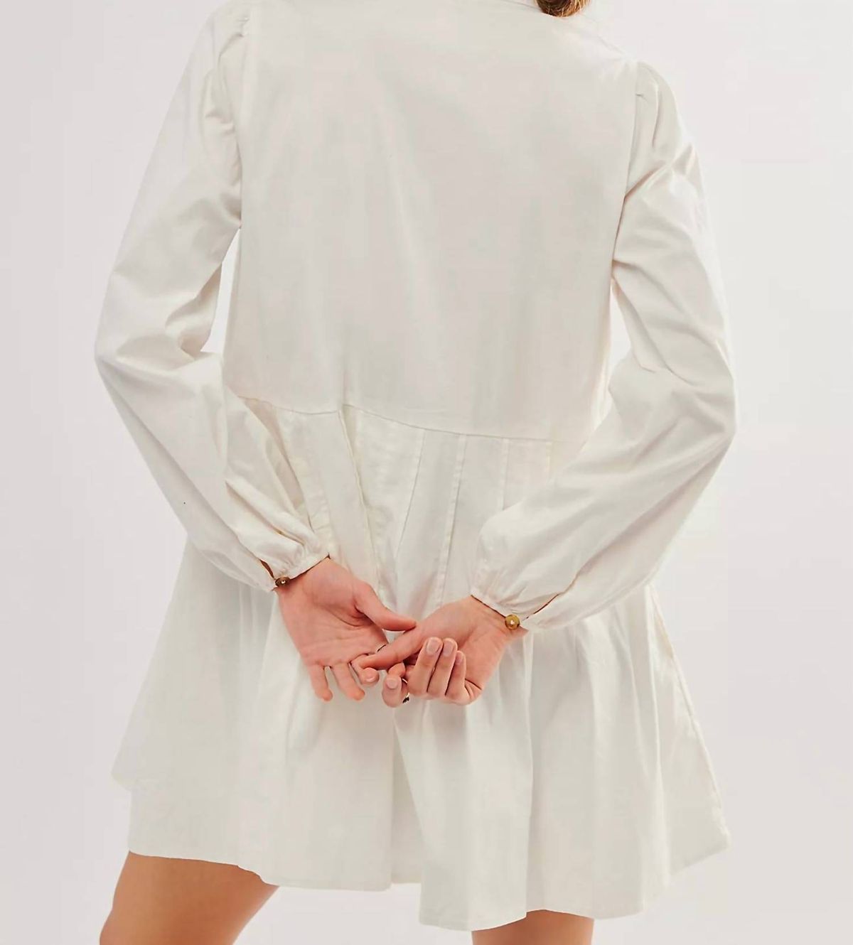 Style 1-3594797671-149 Free People Size L White Cocktail Dress on Queenly