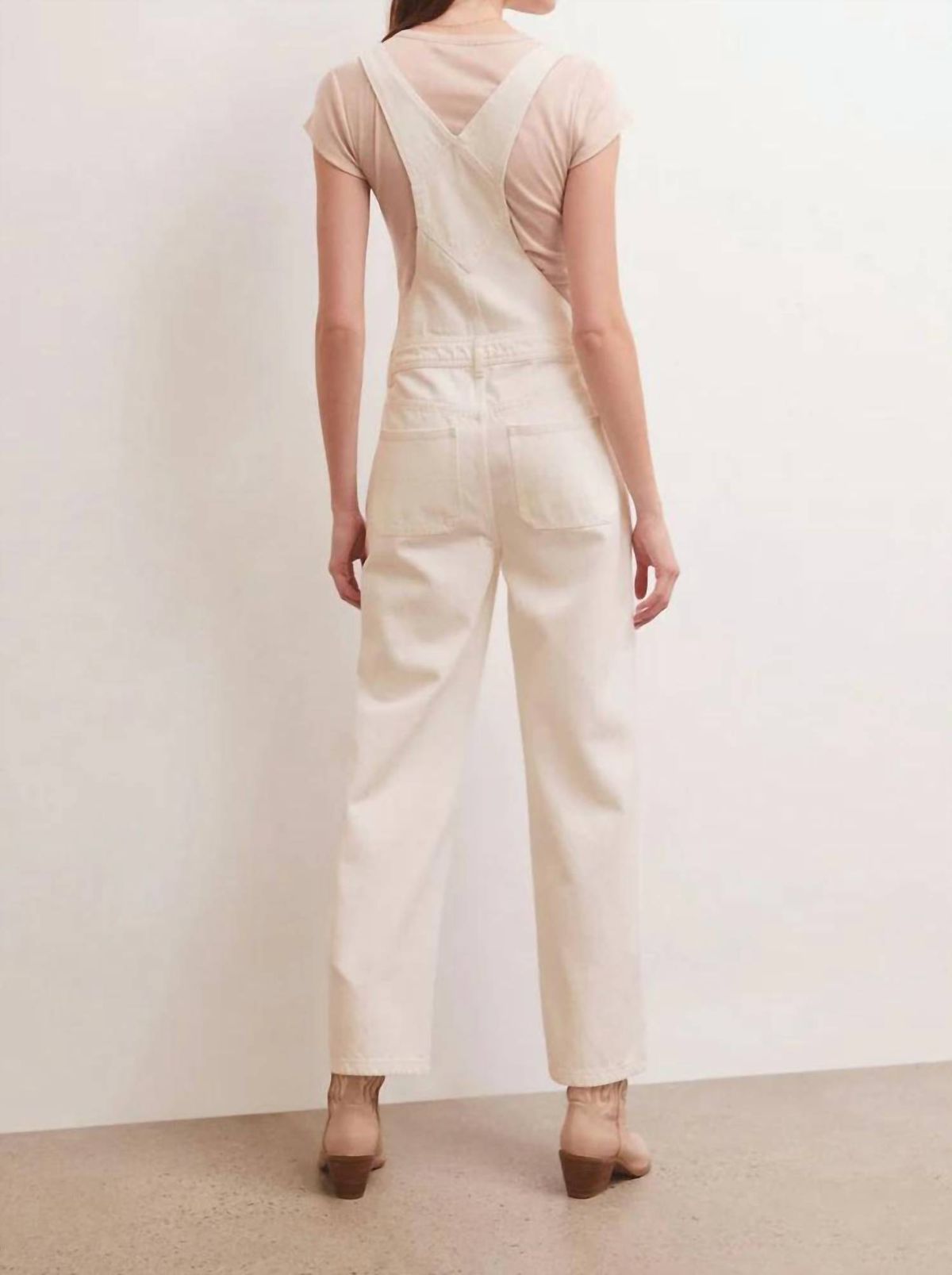 Style 1-3601382059-149 Z Supply Size L White Formal Jumpsuit on Queenly