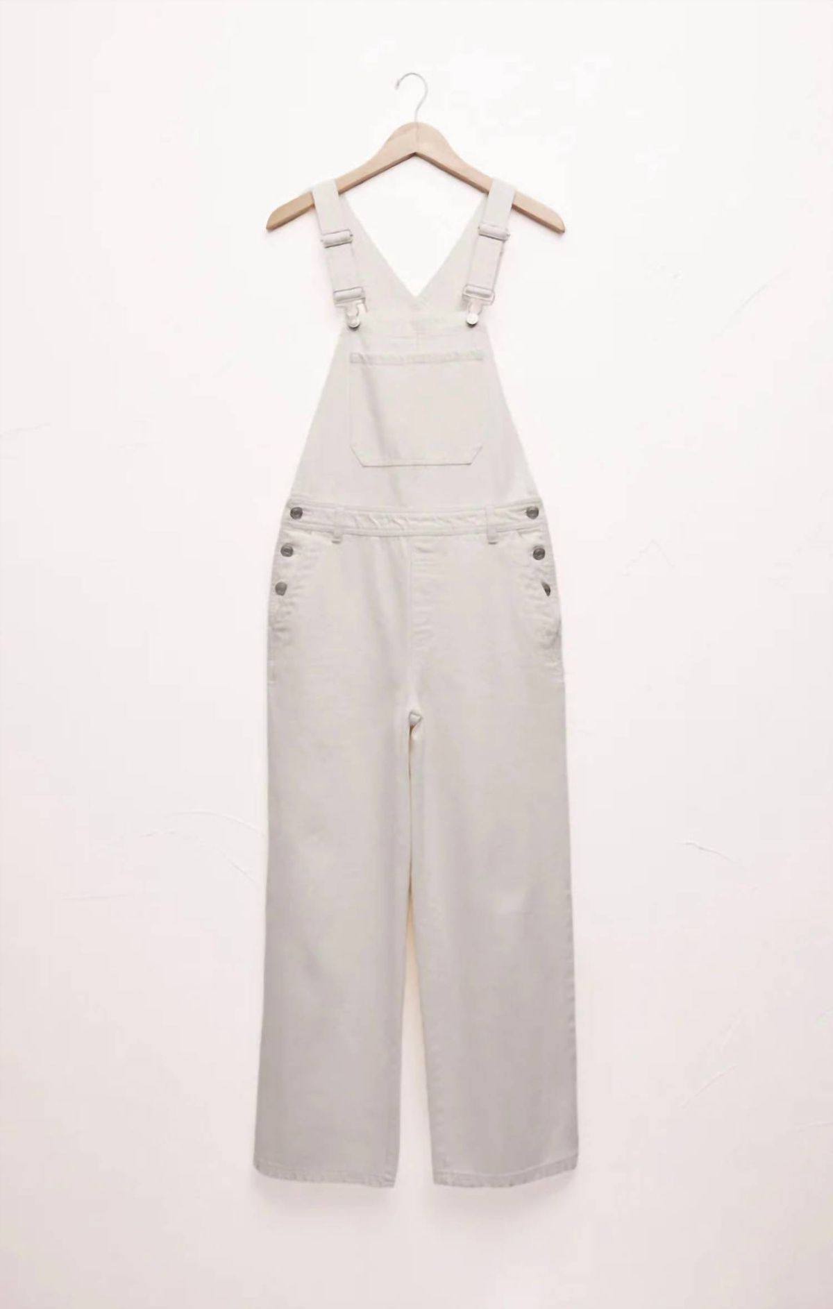 Style 1-3601382059-149 Z Supply Size L White Formal Jumpsuit on Queenly