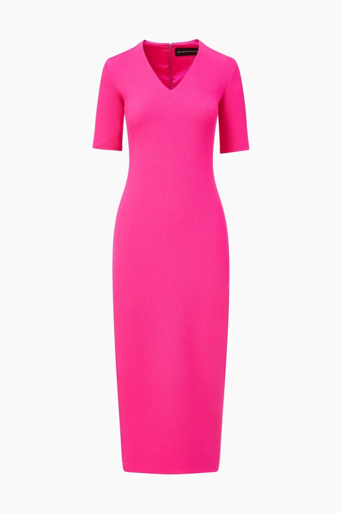 Style 1-4007442507-649 Brandon Maxwell Size 2 Pink Cocktail Dress on Queenly