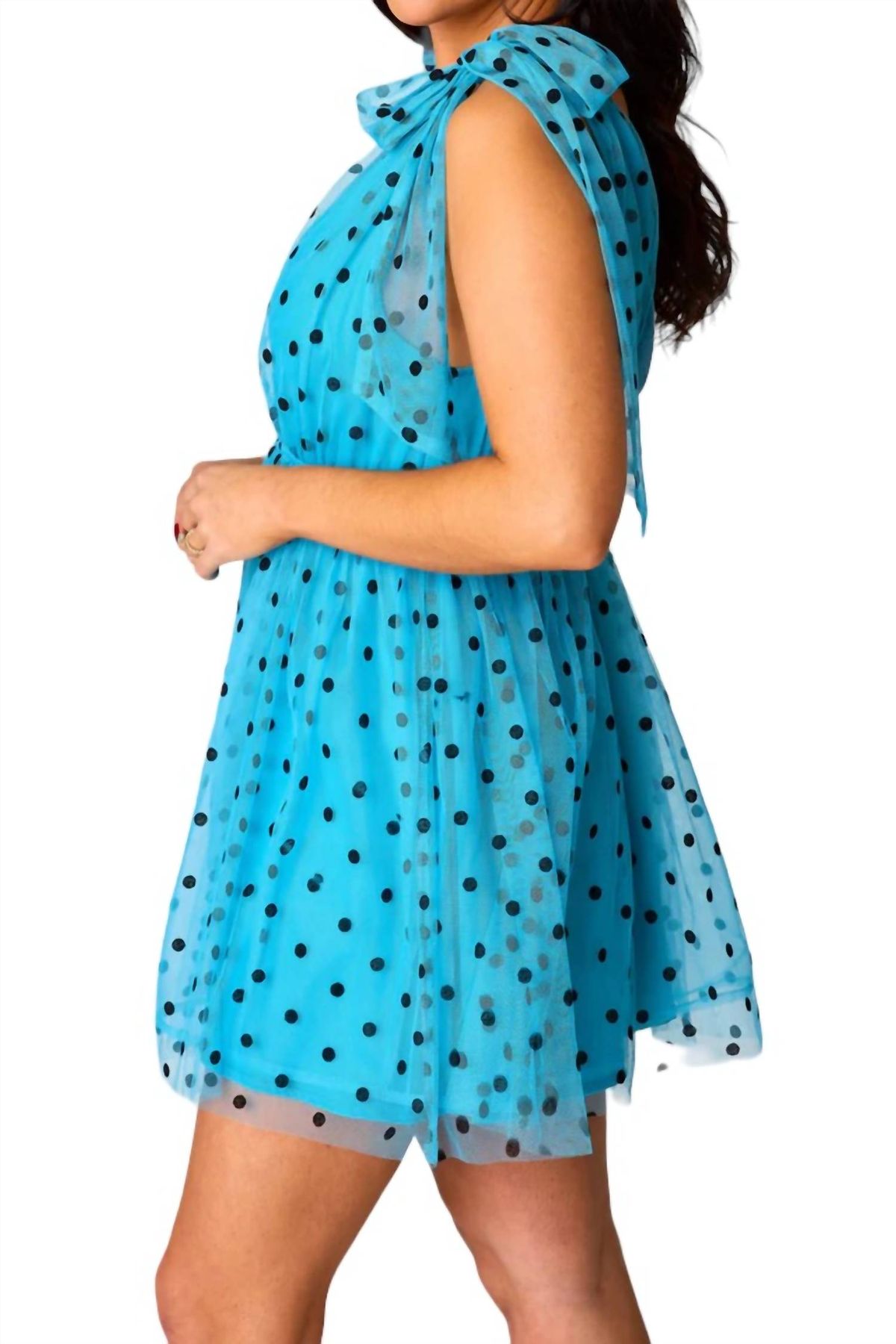 Style 1-4096589879-149 BUDDYLOVE Size L Blue Cocktail Dress on Queenly