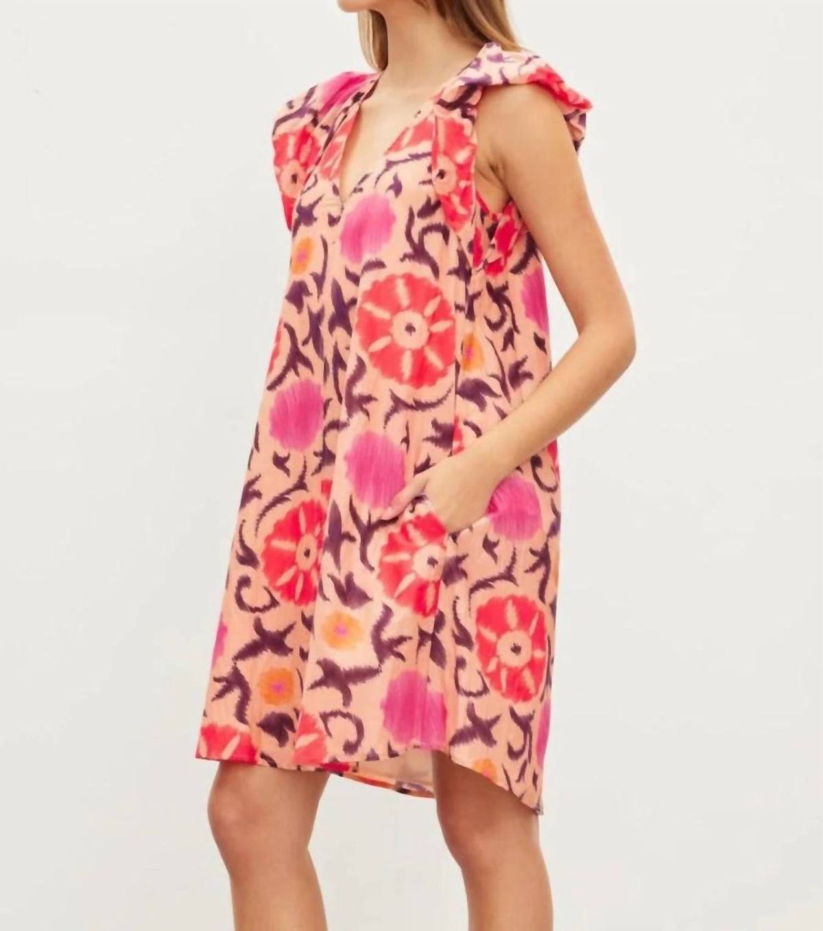 Style 1-422825108-74 Velvet by Graham & Spencer Size S Satin Pink Cocktail Dress on Queenly