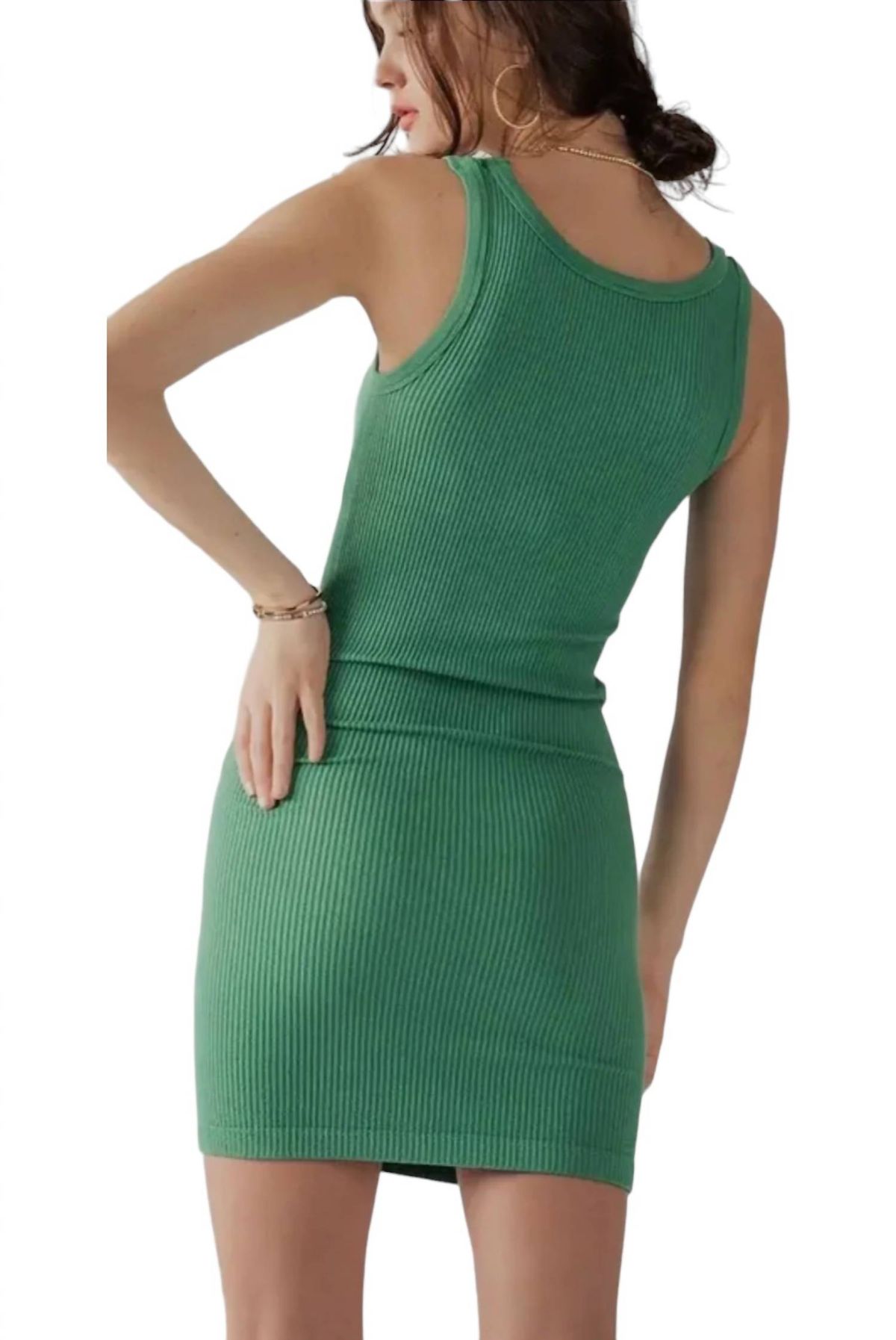 Style 1-1494414483-149 Urban Daizy Size L Green Cocktail Dress on Queenly