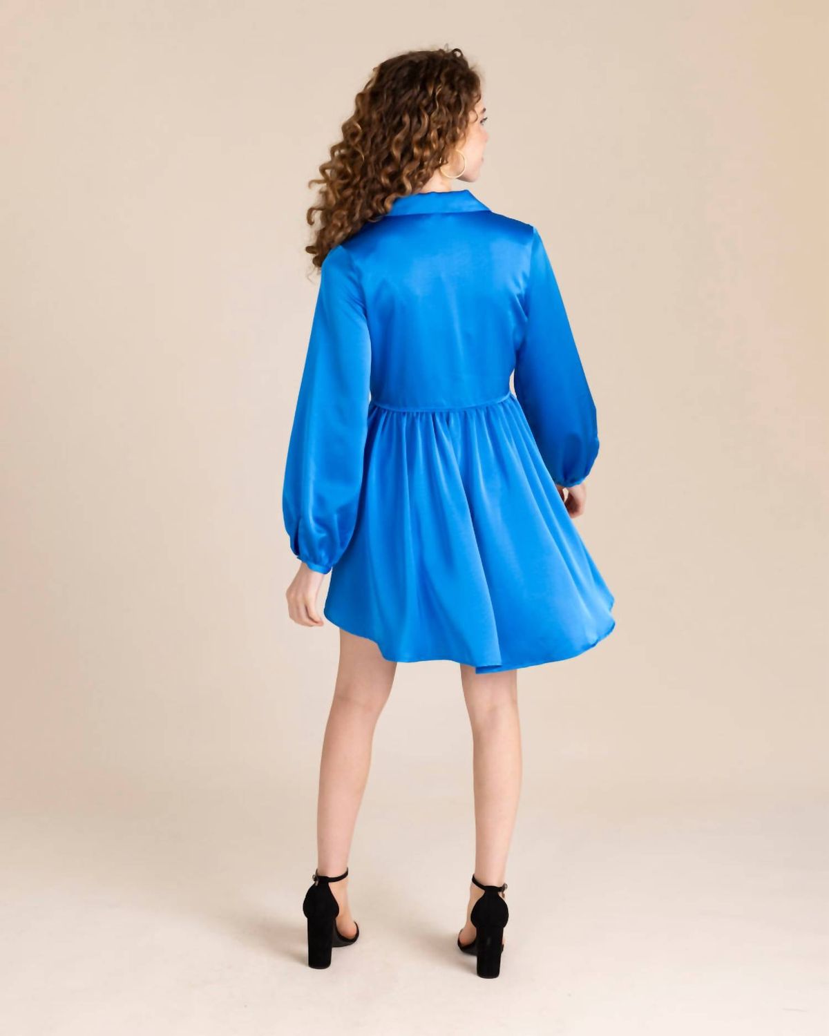 Style 1-272626235-149 S'edge Size L Prom Long Sleeve Royal Blue Cocktail Dress on Queenly