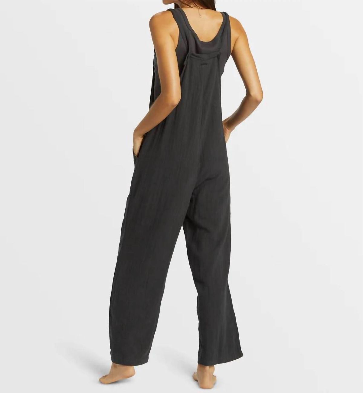 Style 1-3126657025-149 Billabong Size L Black Formal Jumpsuit on Queenly