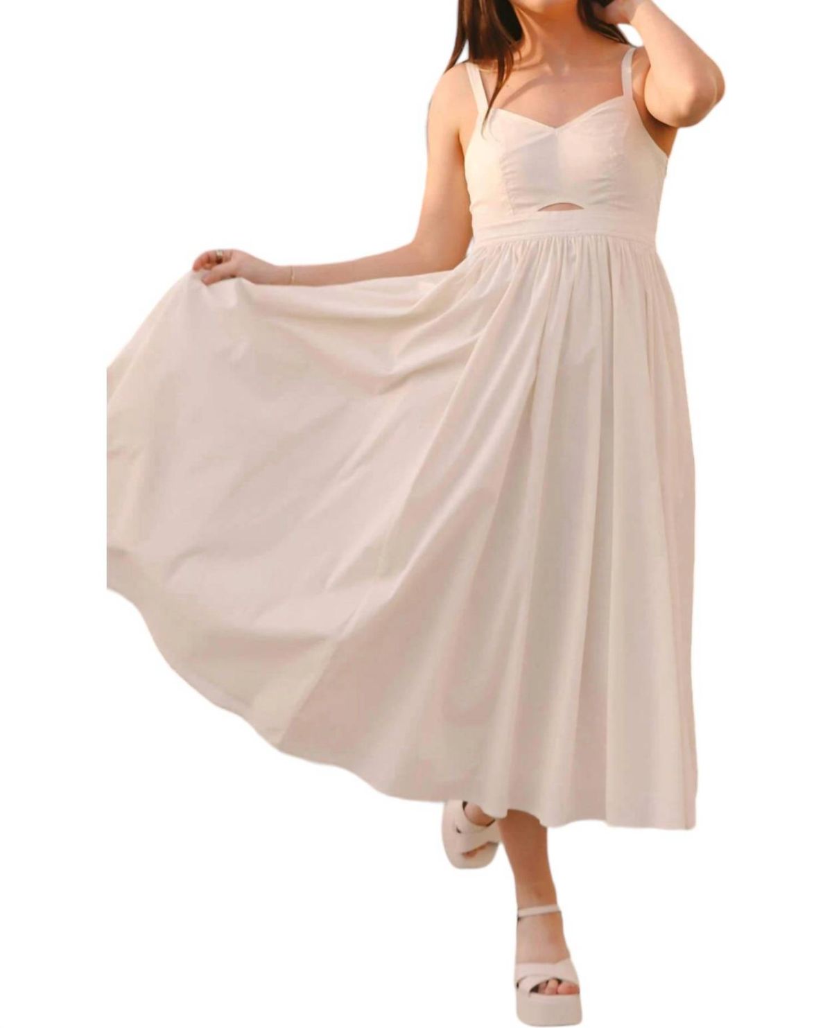 Style 1-3282712874-892 Sadie & Sage Size M Satin White Cocktail Dress on Queenly