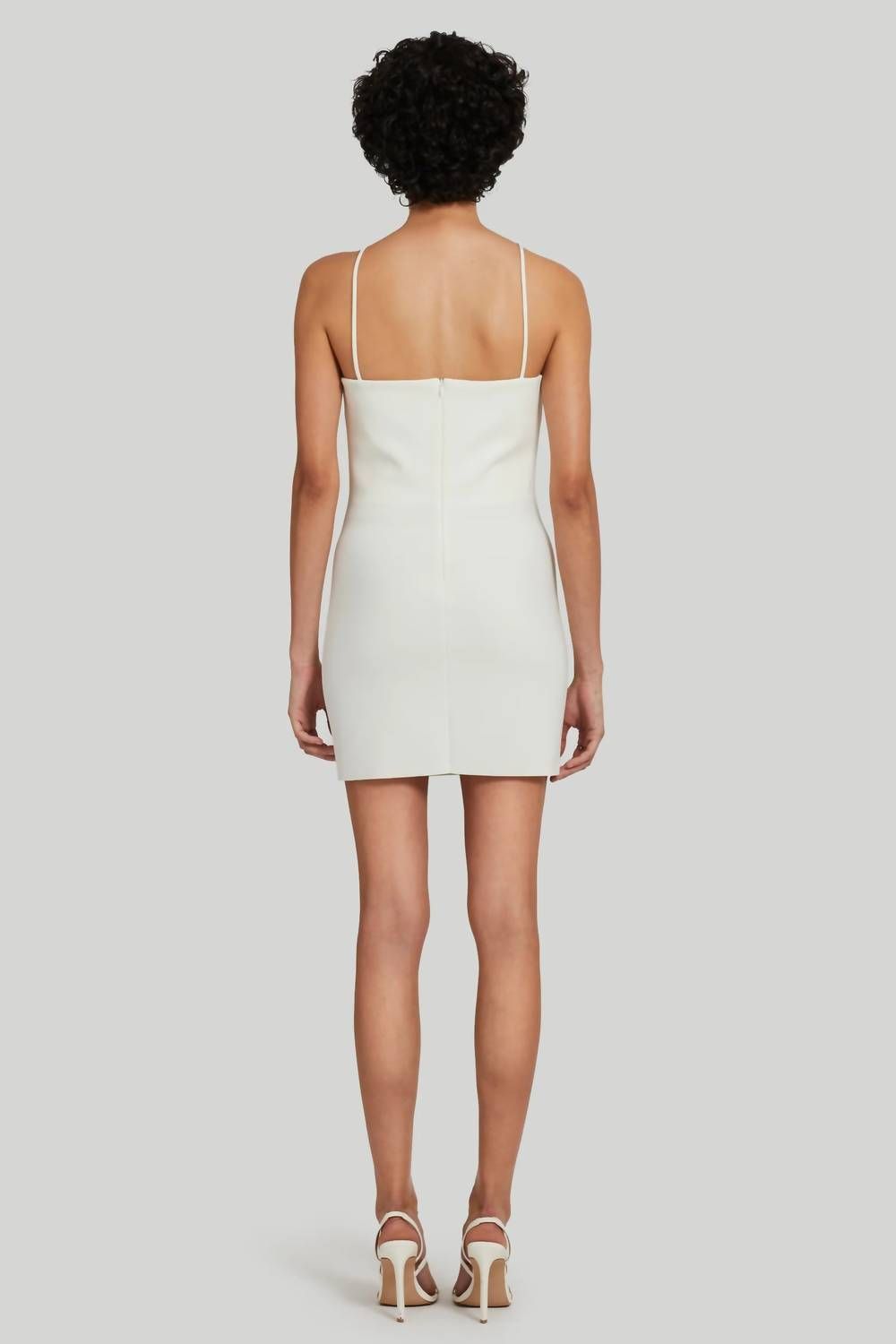 Style 1-3353820205-892 Amanda Uprichard Size M White Cocktail Dress on Queenly