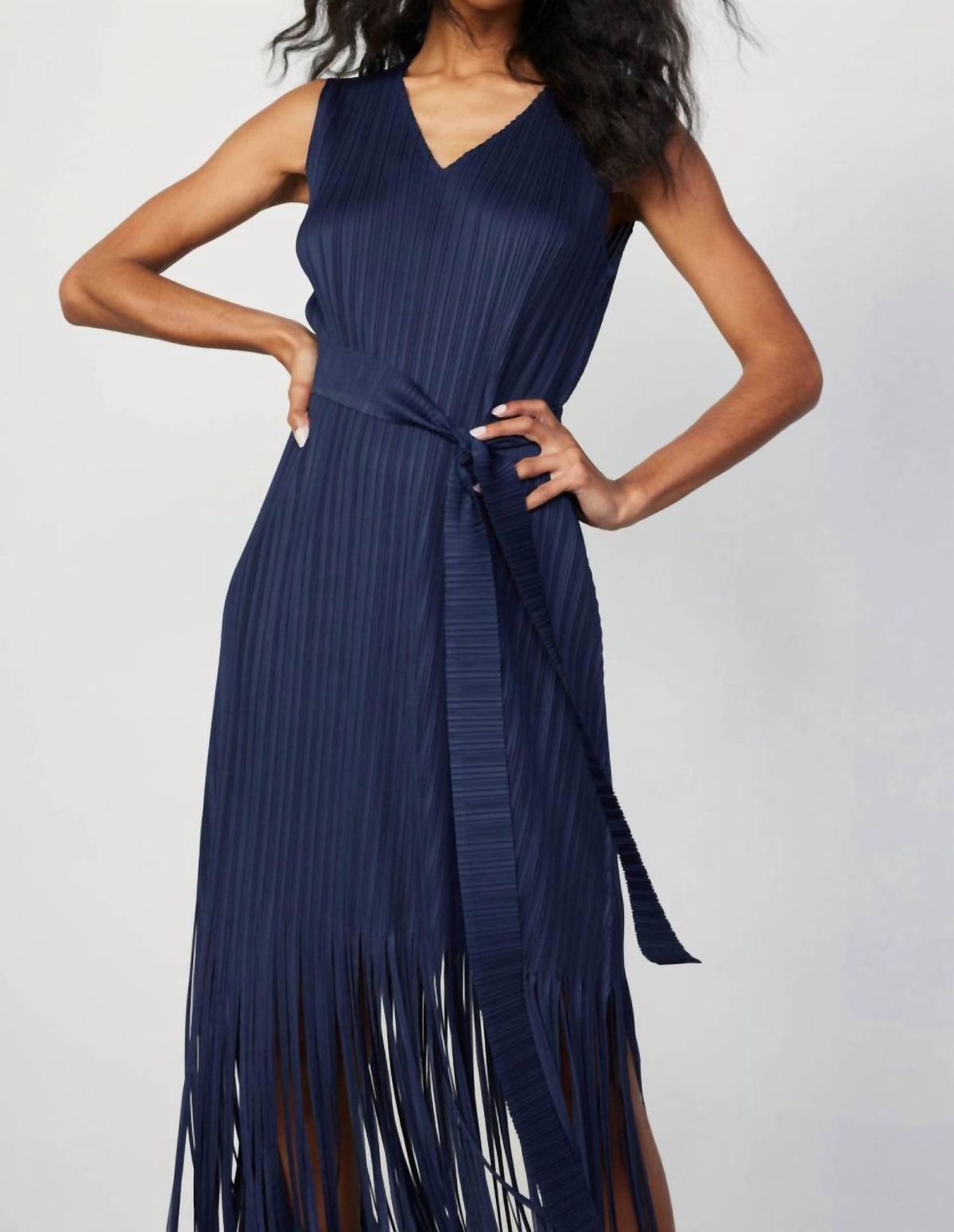 Style 1-3971769028-149 current air Size L Navy Blue Cocktail Dress on Queenly