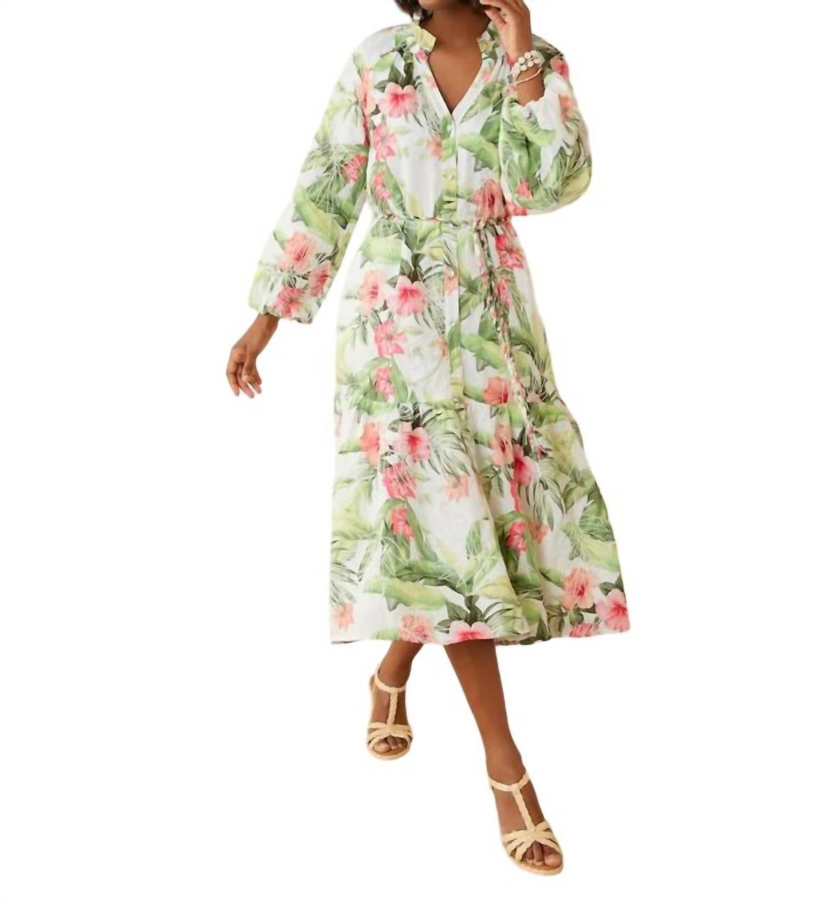 Style 1-489933705-70 TOMMY BAHAMA Size XS Floral White Cocktail Dress on Queenly