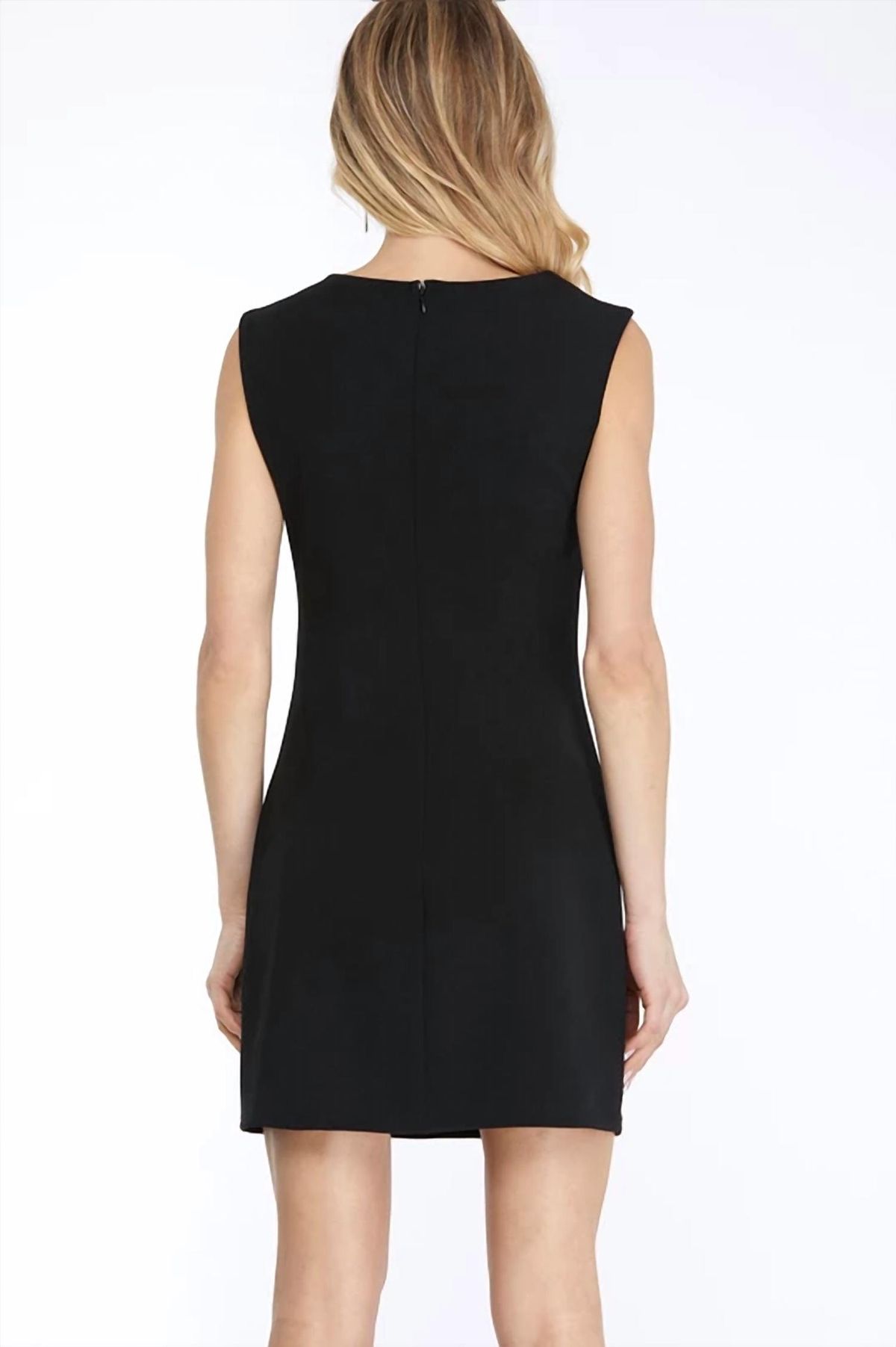 Style 1-692742646-149 SHE + SKY Size L Black Cocktail Dress on Queenly