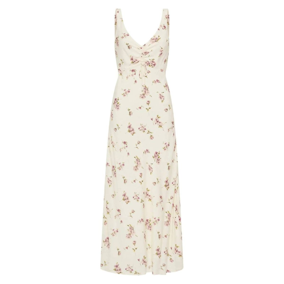 Style 1-979016215-74 Auguste the Label Size S Floral Nude Cocktail Dress on Queenly