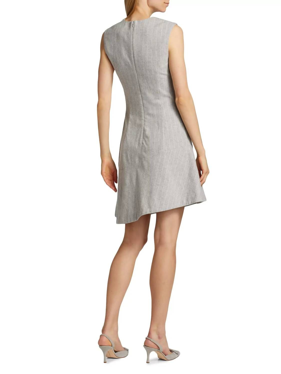 Style 1-1707232366-425 Derek Lam 10 Crosby Size 8 Gray Cocktail Dress on Queenly