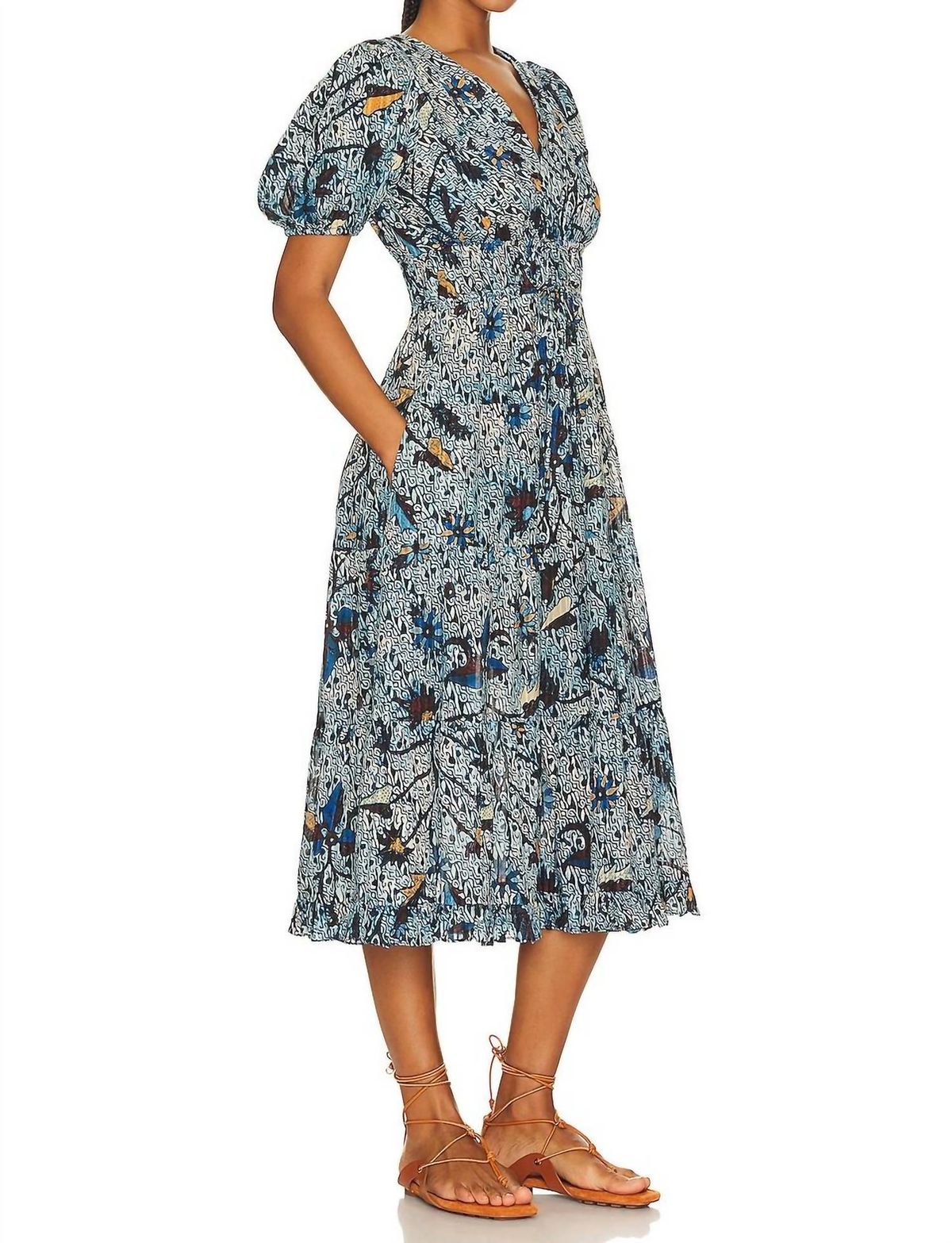 Style 1-2353844999-649 Ulla Johnson Size 2 Blue Cocktail Dress on Queenly