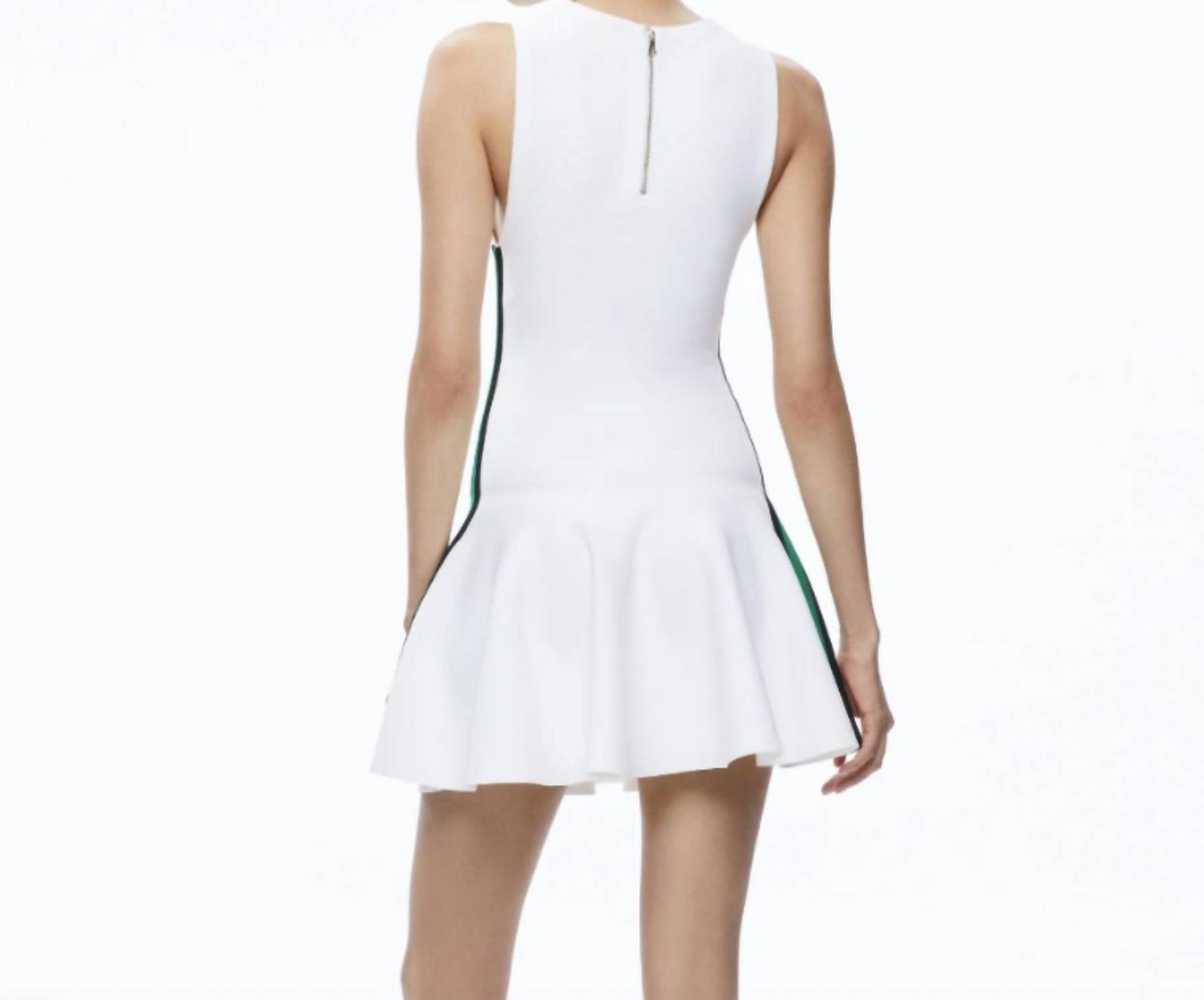 Style 1-2444798098-149 alice + olivia Size L White Cocktail Dress on Queenly