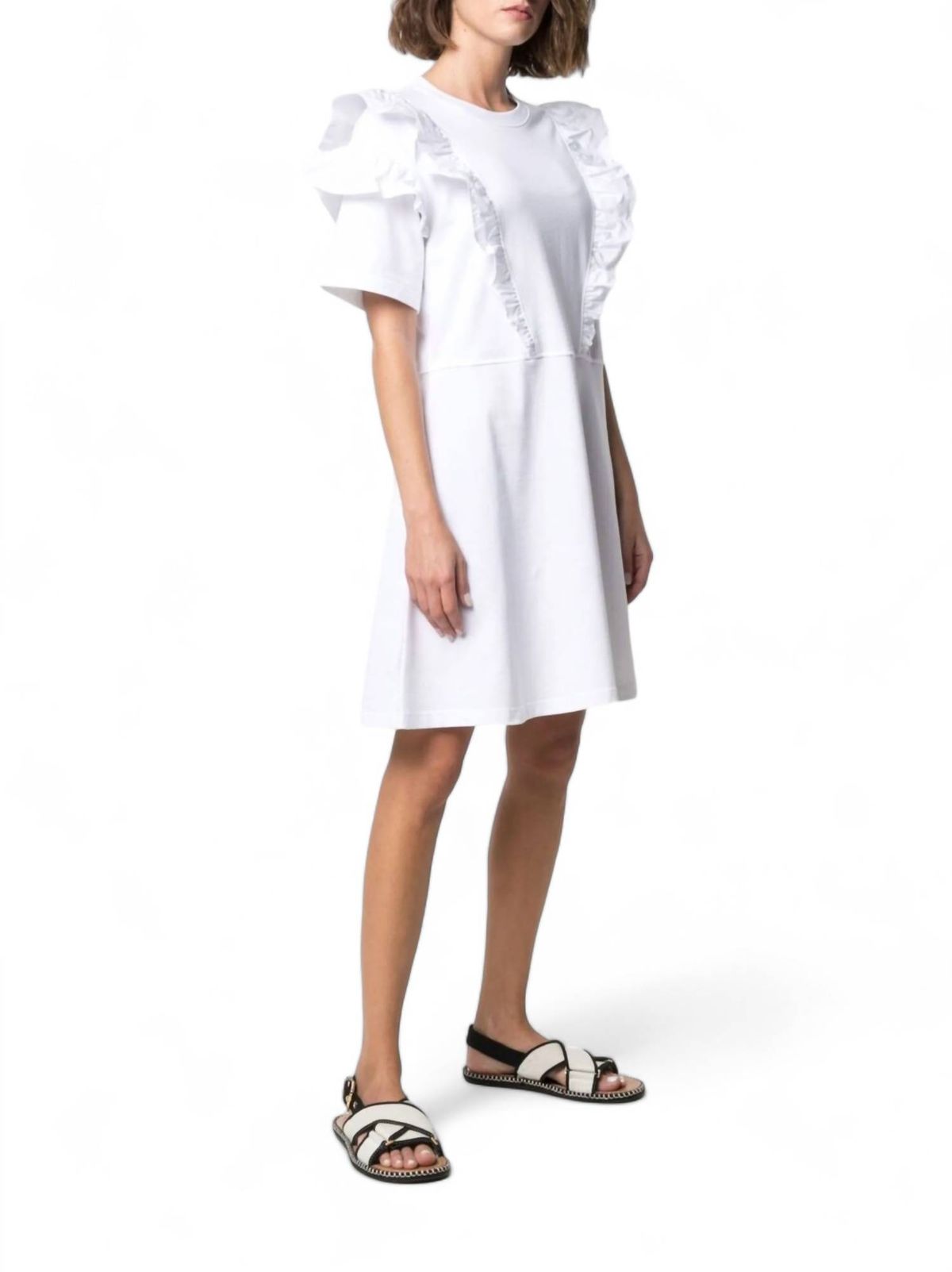 Style 1-3265913311-74 See by Chloe Size S White Cocktail Dress on Queenly