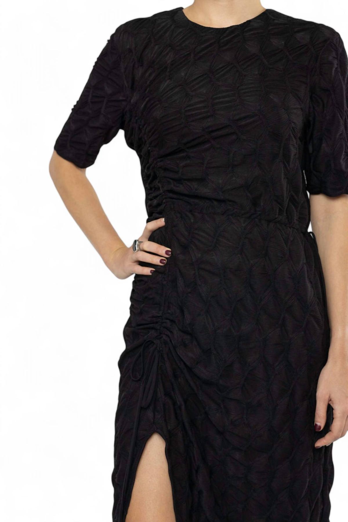 Style 1-3273176284-74 No. 6 Size S Black Cocktail Dress on Queenly