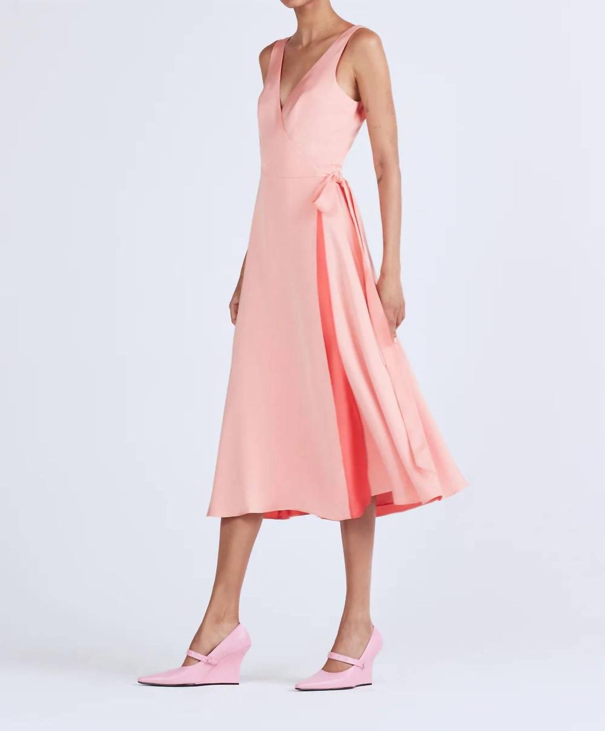 Style 1-3319685779-1901 Derek Lam 10 Crosby Size 6 Pink Cocktail Dress on Queenly