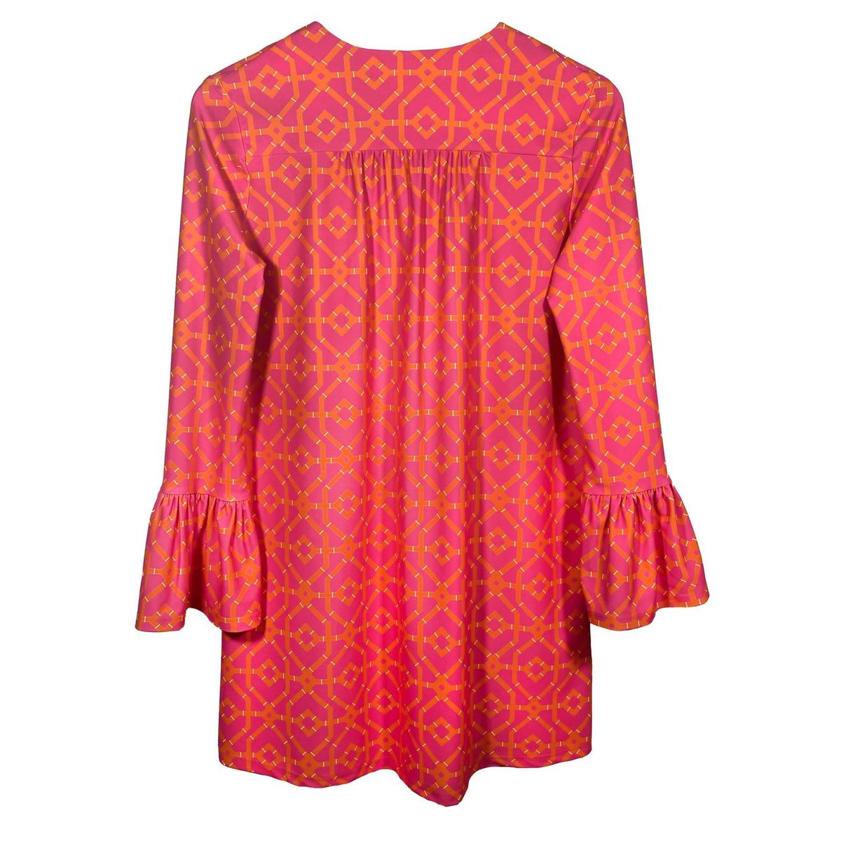 Style 1-4140116253-70 Katherine Way Size XS Long Sleeve Orange Cocktail Dress on Queenly