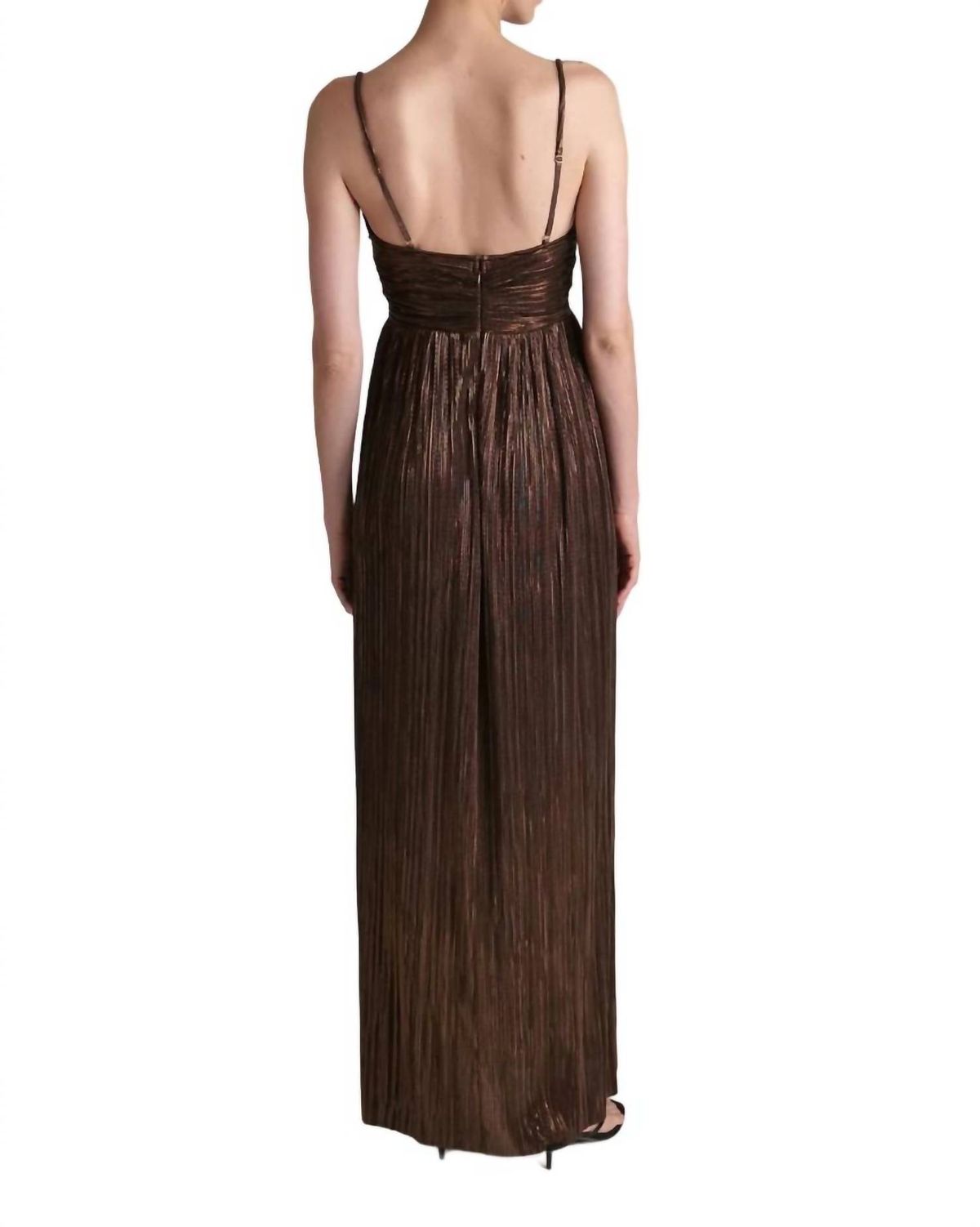 Style 1-493313299-70 SABINA MUSAYEV Size XS Brown Floor Length Maxi on Queenly