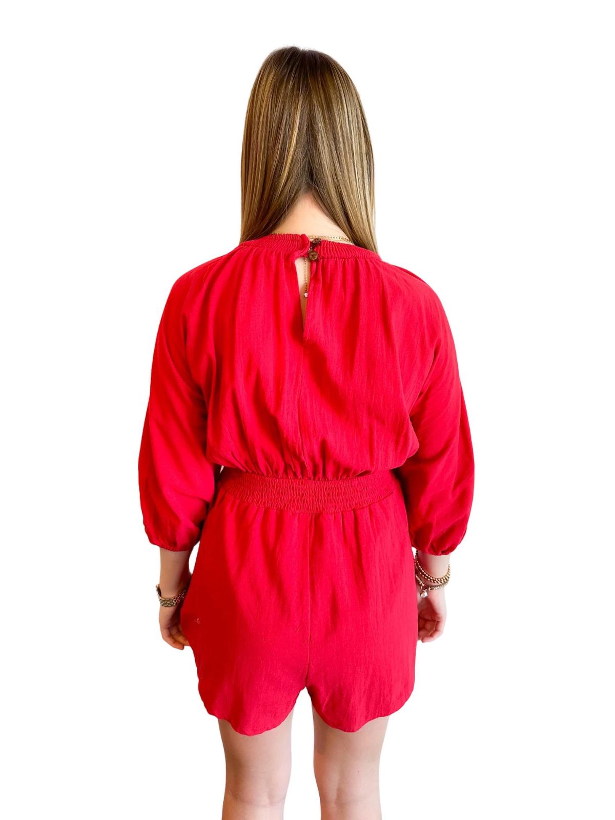 Style 1-3112819757-149 day + moon Size L Red Formal Jumpsuit on Queenly