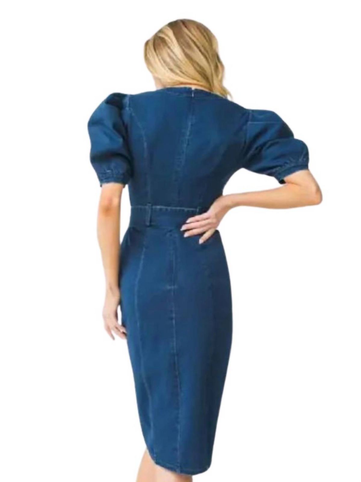 Style 1-2288175590-74 FLYING TOMATO Size S Blue Cocktail Dress on Queenly