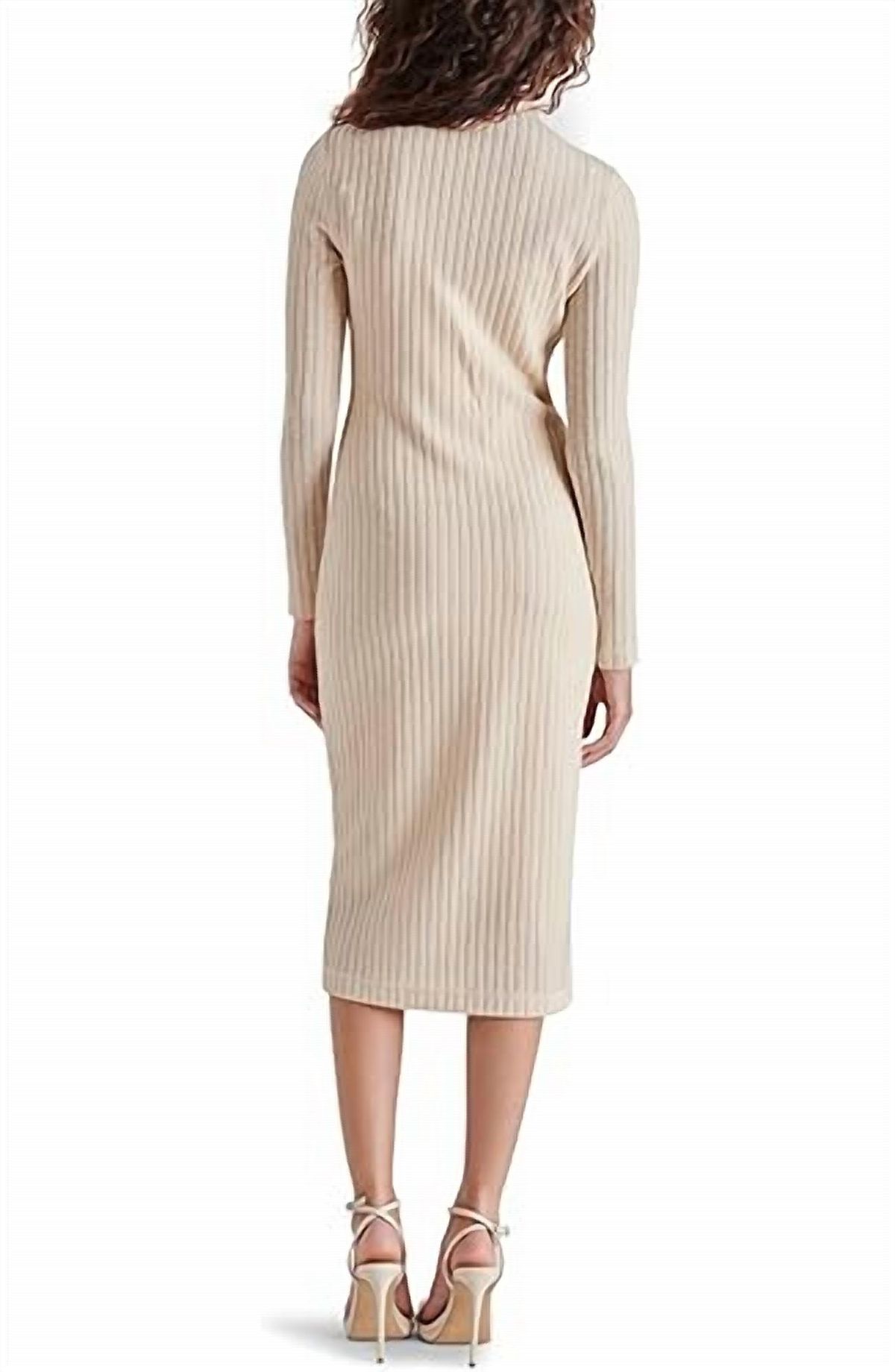 Style 1-2993160536-74 STEVE MADDEN Size S Nude Cocktail Dress on Queenly