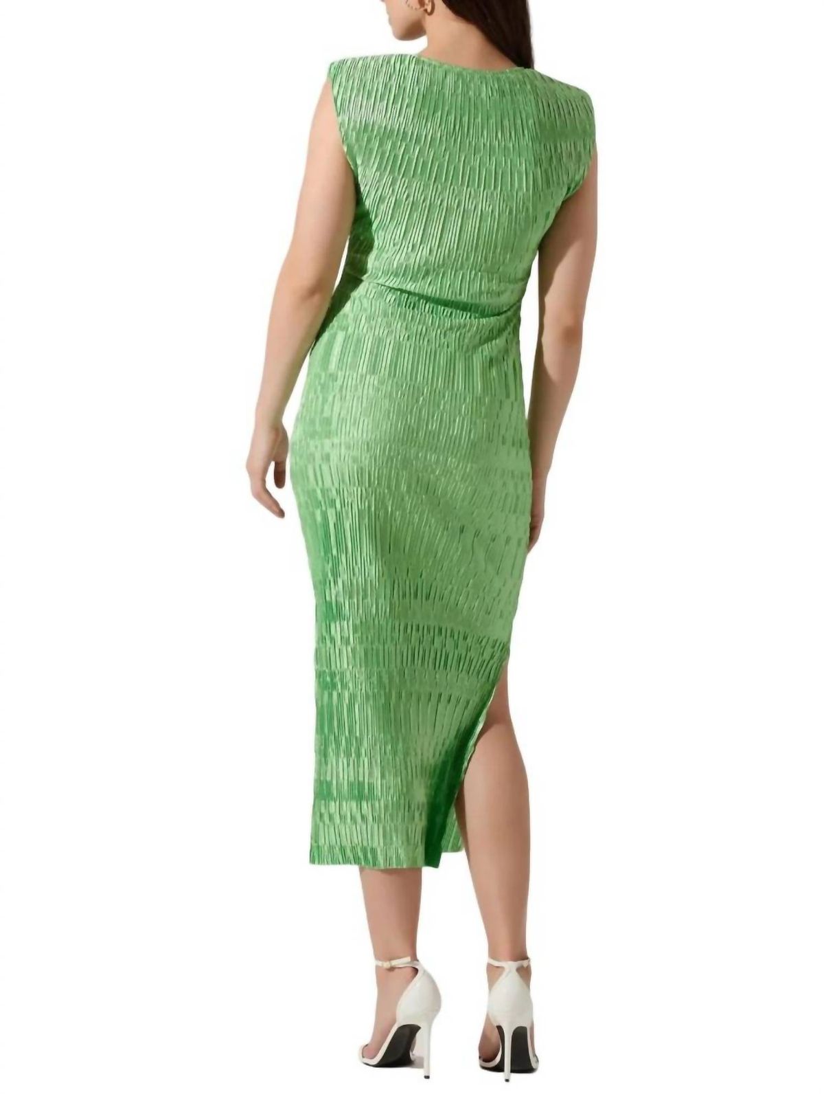 Style 1-791523501-149 ASTR Size L Green Cocktail Dress on Queenly